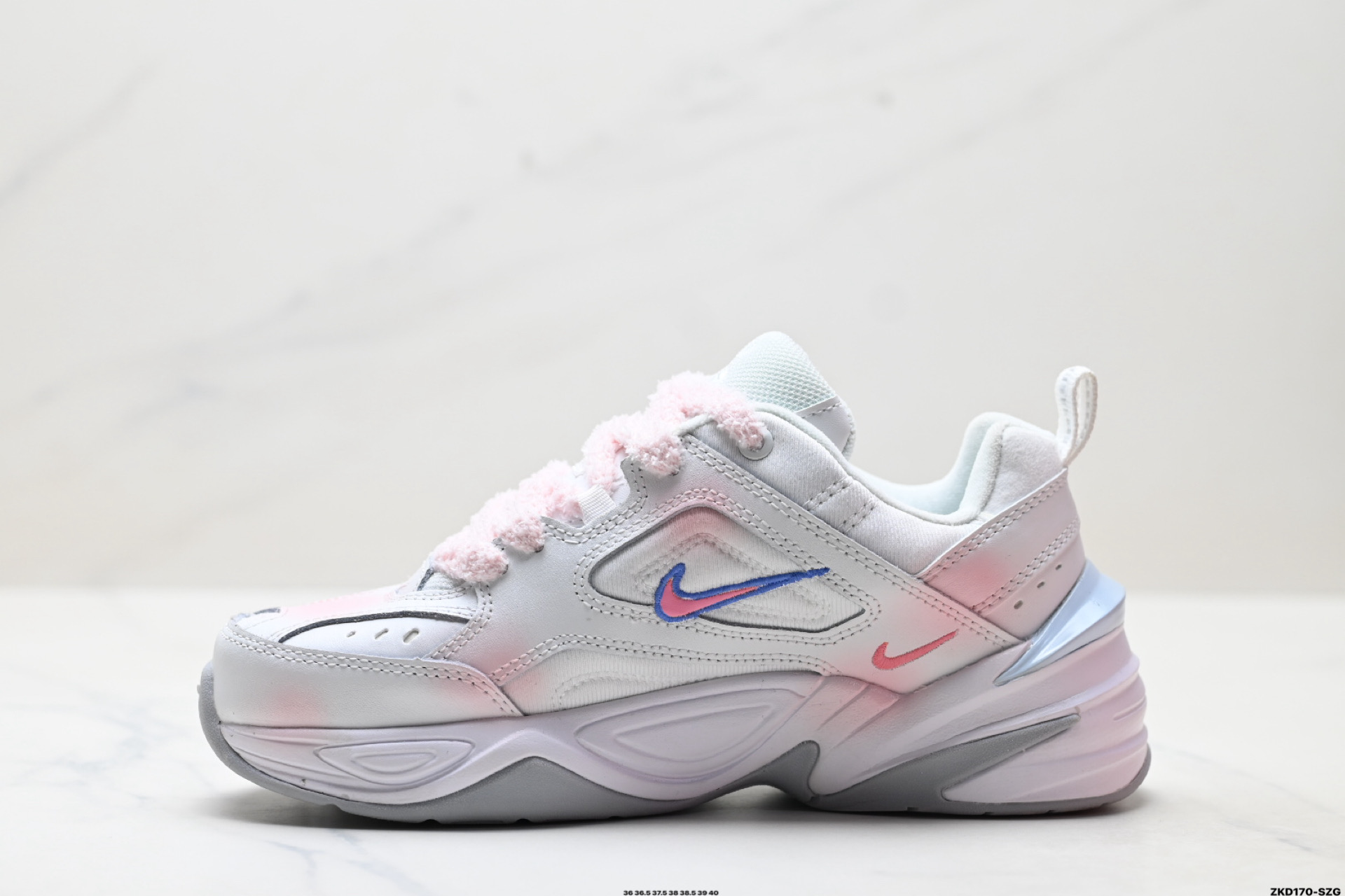 Nike M2K ‘DIY’定制 Tekno耐克复古潮流百搭休闲运动旅游老爹鞋 AO3108-100
