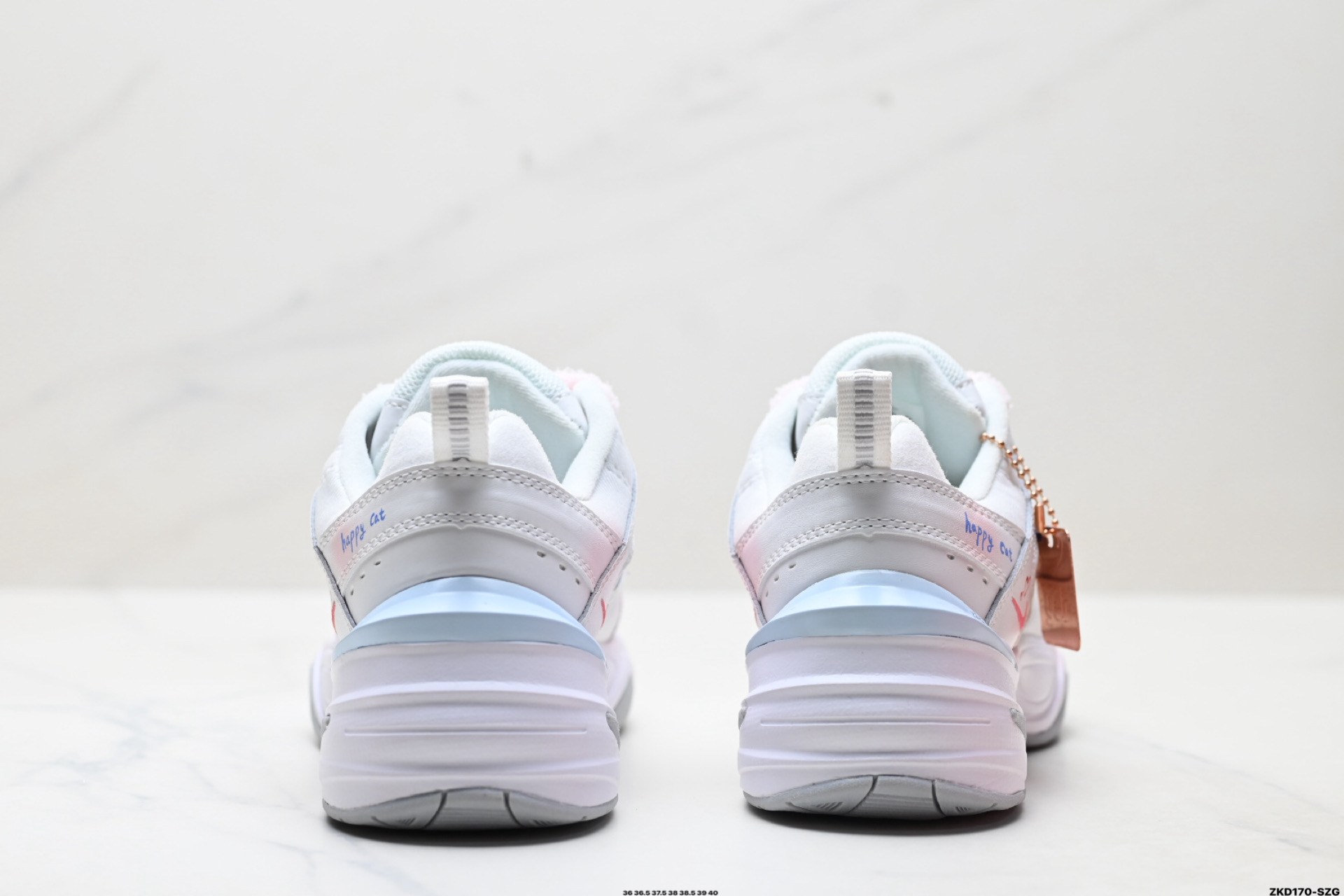 Nike M2K ‘DIY’定制 Tekno耐克复古潮流百搭休闲运动旅游老爹鞋 AO3108-100