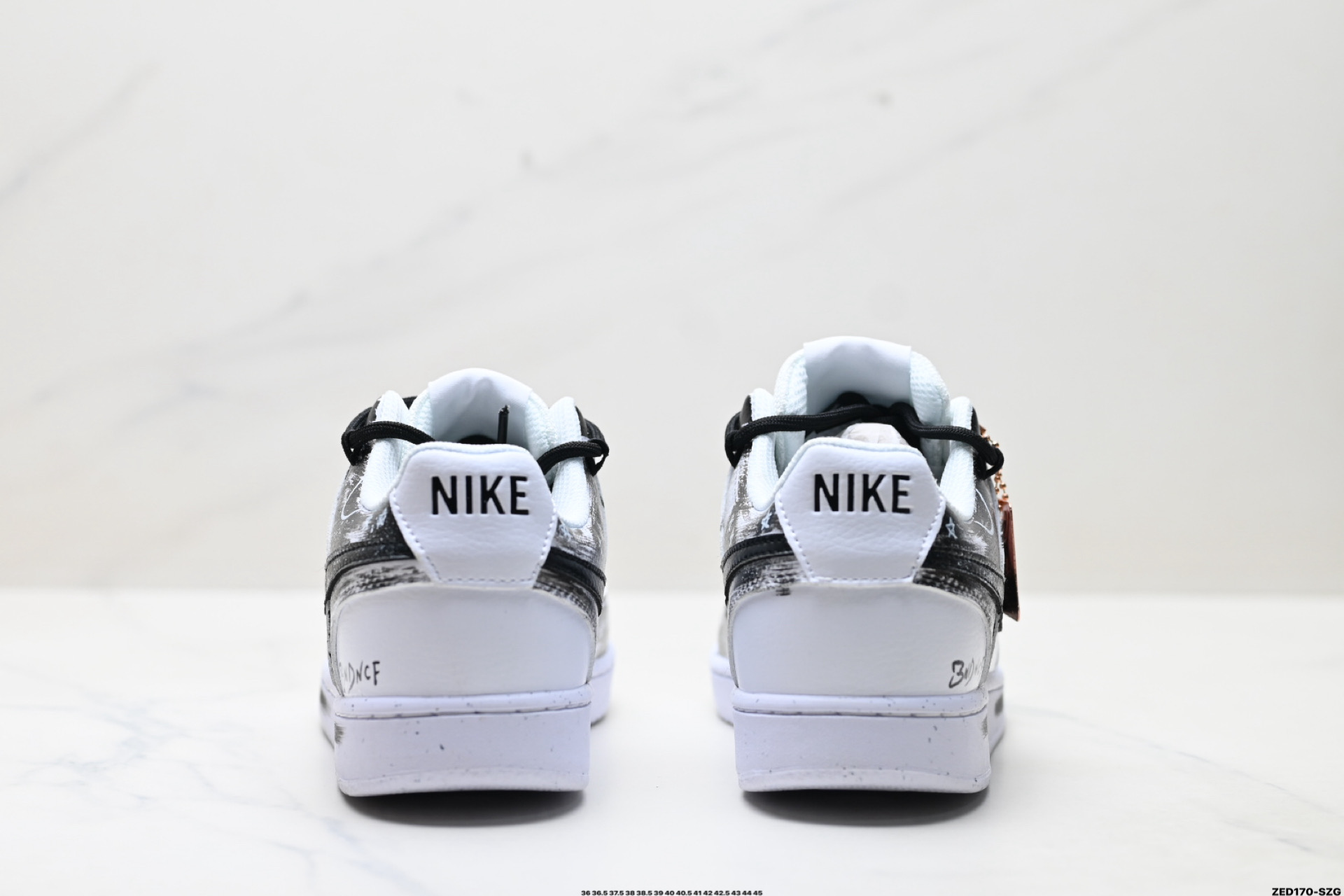 NIKE COURT VISION LO ‘DIY’定制 低帮百搭 透气休闲运动板鞋 DH2987-101