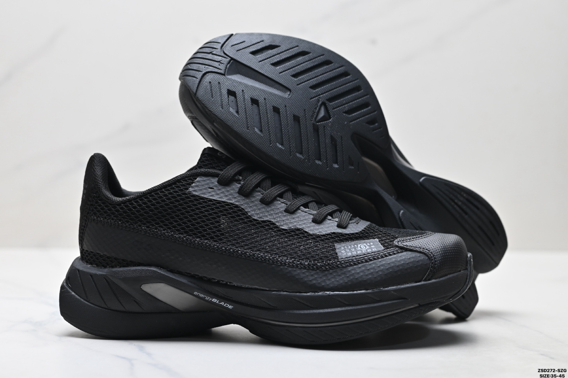 MM6 Maison Margiela x Salomon Spectur 2 Zapatillas Deportivas Negras 4 i1756137857875 9467 0 4
