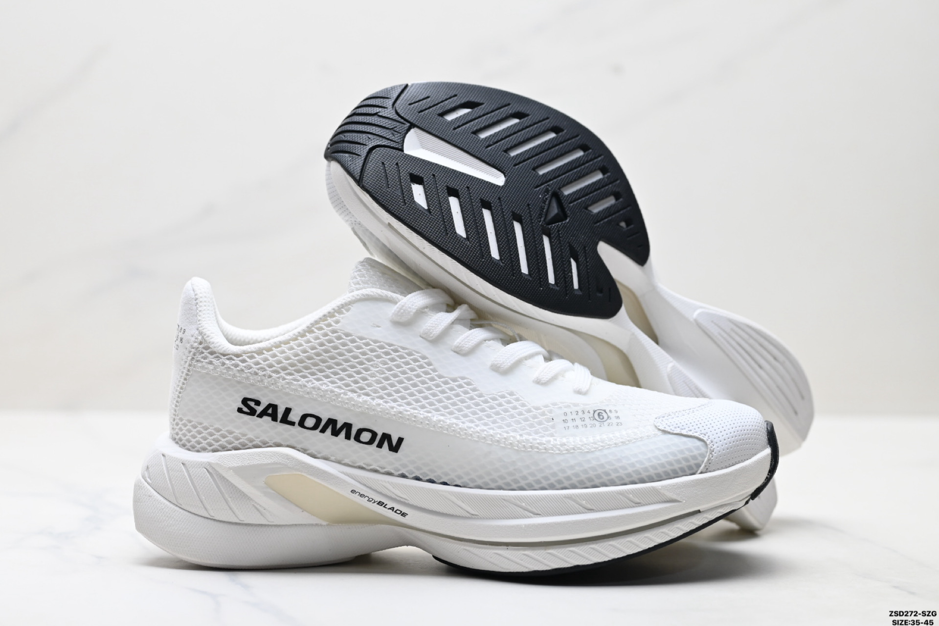 MM6 Maison Margiela x Salomon Spectur 2 Zapatillas Deportivas Negras 7 i1756138038499 7869 0 4