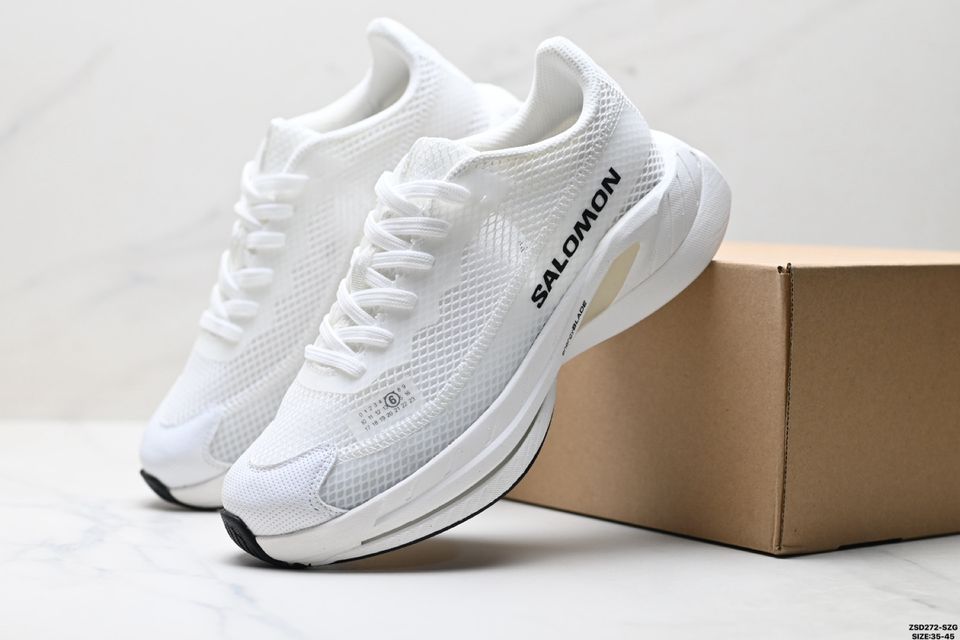 MM6 Maison Margiela x Salomon Spectur 2 Zapatillas Deportivas Negras 6 i1756138039068 14 0 7