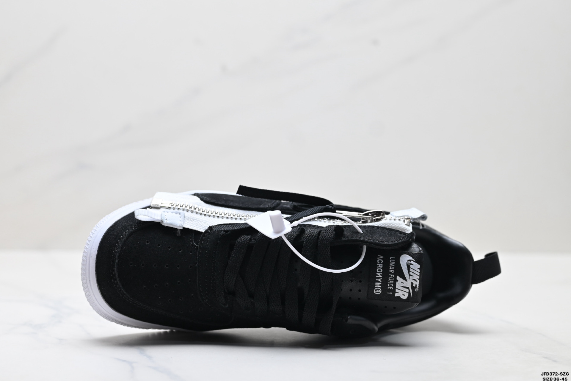Acronym x Nike Lunar force 1 空军联名款 拉链 休闲 包裹性耐磨 低帮 板鞋 AJ6247-100