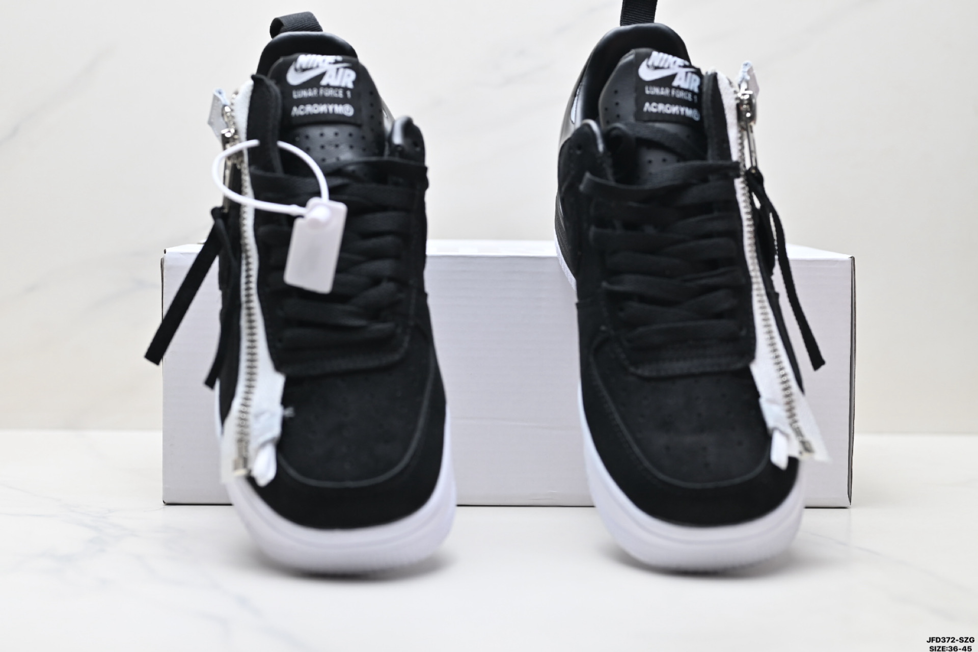 Acronym x Nike Lunar force 1 空军联名款 拉链 休闲 包裹性耐磨 低帮 板鞋 AJ6247-100