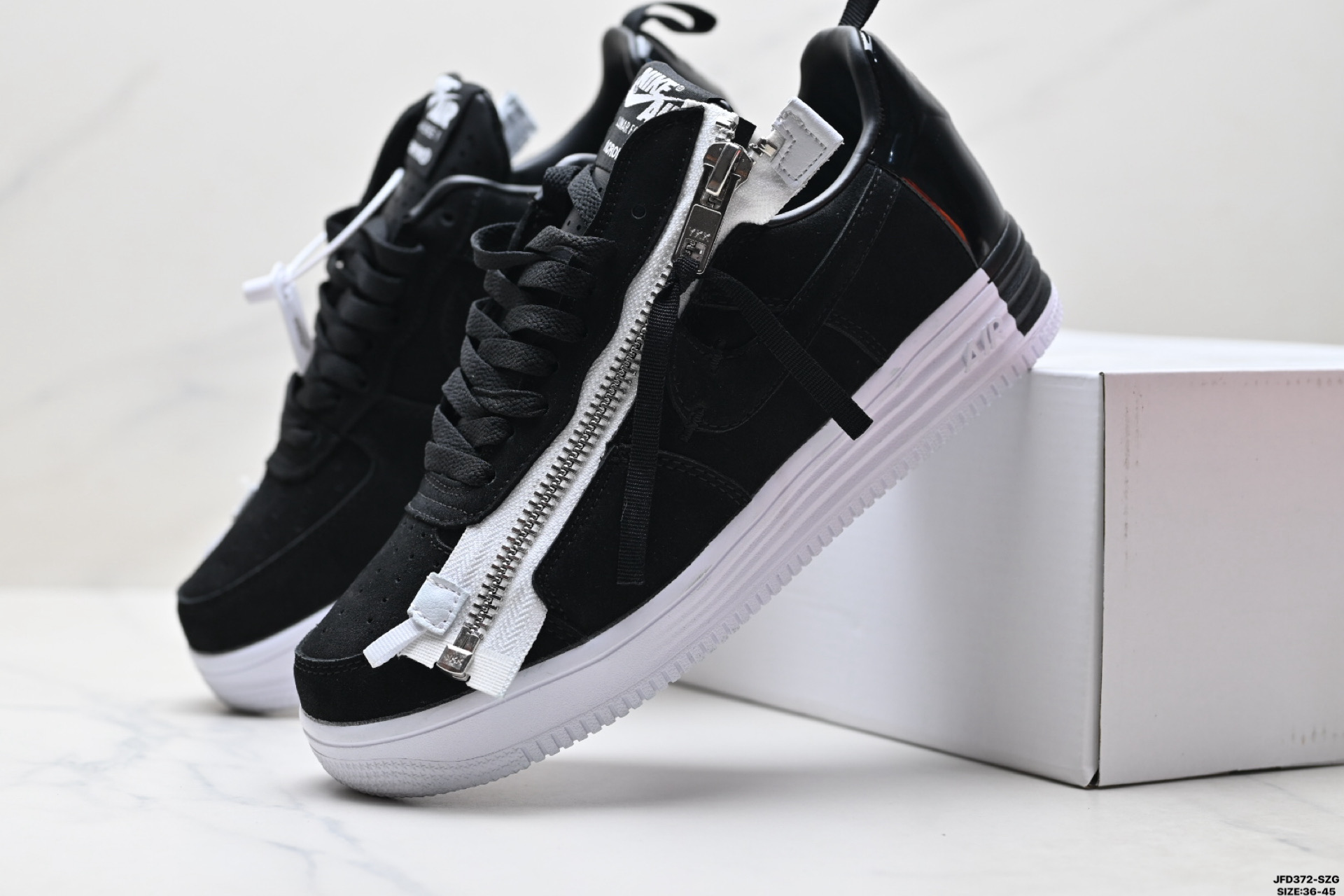 Acronym x Nike Lunar force 1 空军联名款 拉链 休闲 包裹性耐磨 低帮 板鞋 AJ6247-100
