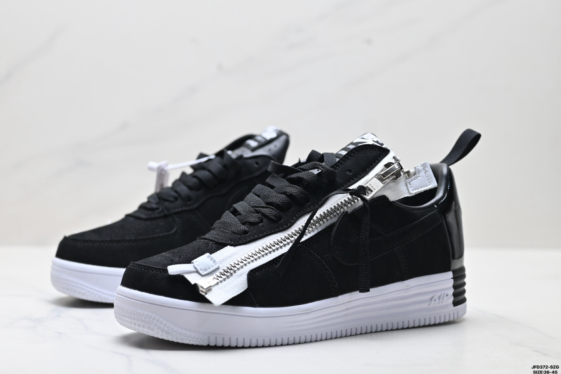Acronym x Nike Lunar force 1 空军联名款 拉链 休闲 包裹性耐磨 低帮 板鞋 AJ6247-100