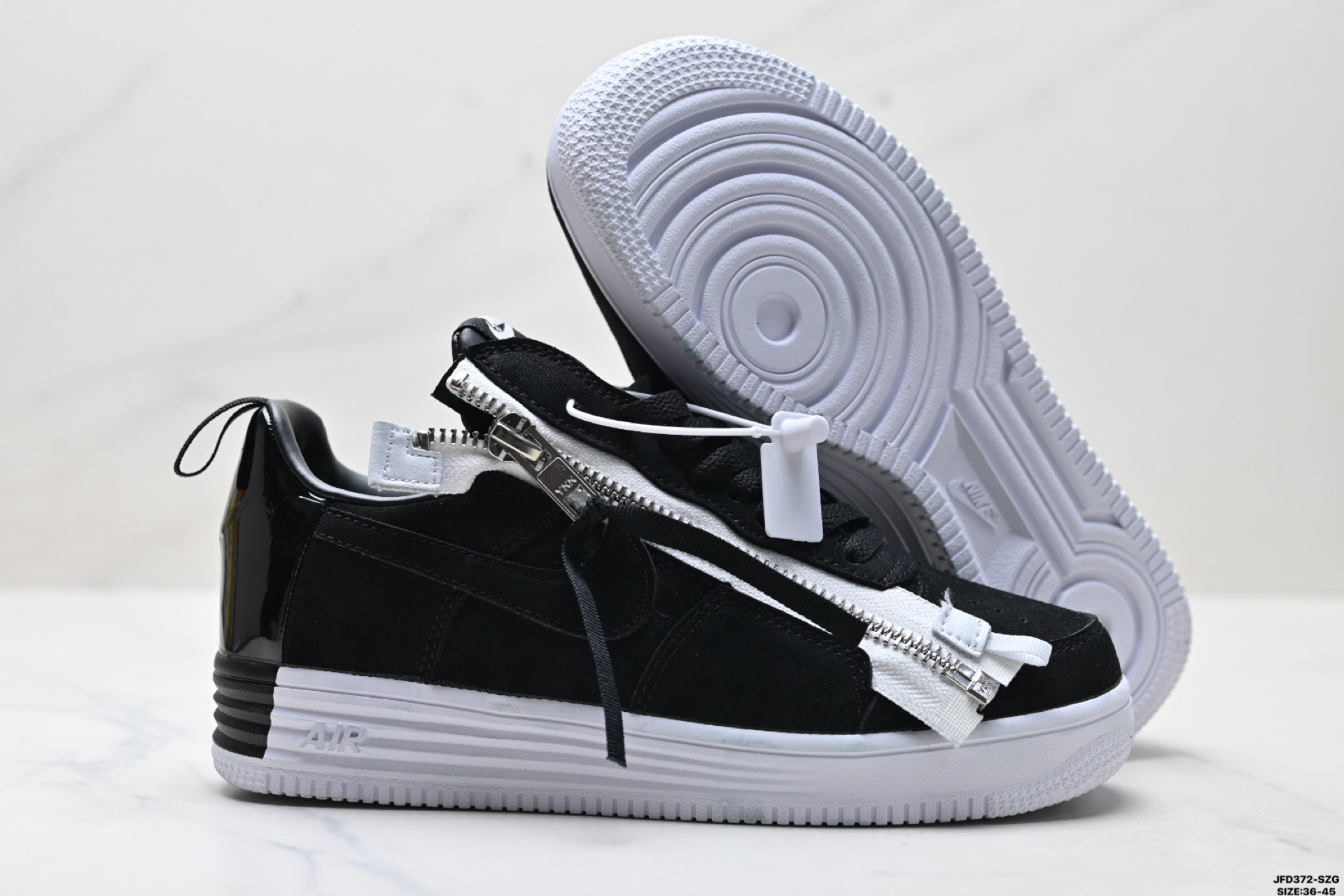 Acronym x Nike Lunar force 1 空军联名款 拉链 休闲 包裹性耐磨 低帮 板鞋 AJ6247-100