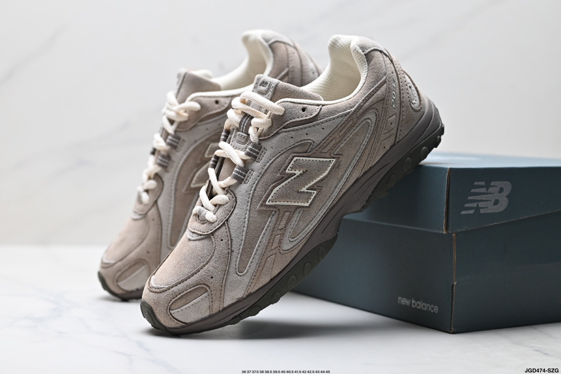 New Balance 204L系列 新百伦 薄底鞋 薄底皮质鞋带德训系 减震耐磨包裹性支撑轻便 低帮 生活休闲鞋 U204LMMA