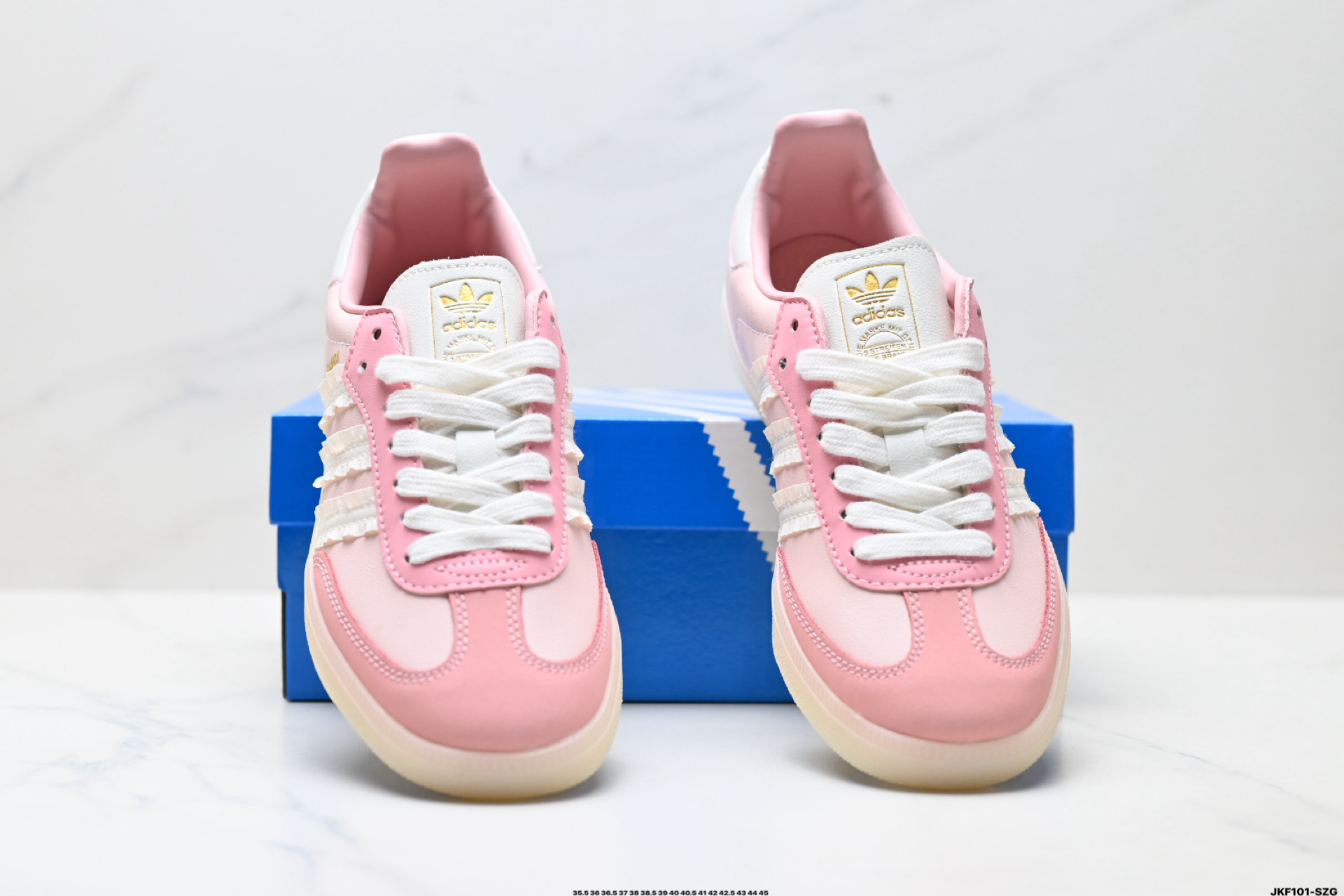 Adidas Originals Samba OG 阿迪达斯三叶草 桑巴舞系列绅士德训足球风百搭低帮休闲运动板鞋 JR8830