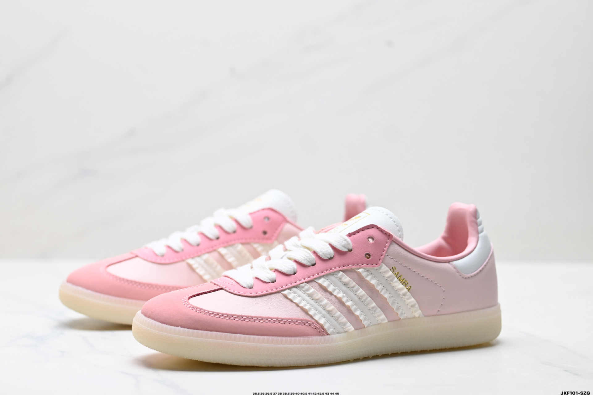 Adidas Originals Samba OG 阿迪达斯三叶草 桑巴舞系列绅士德训足球风百搭低帮休闲运动板鞋 JR8830