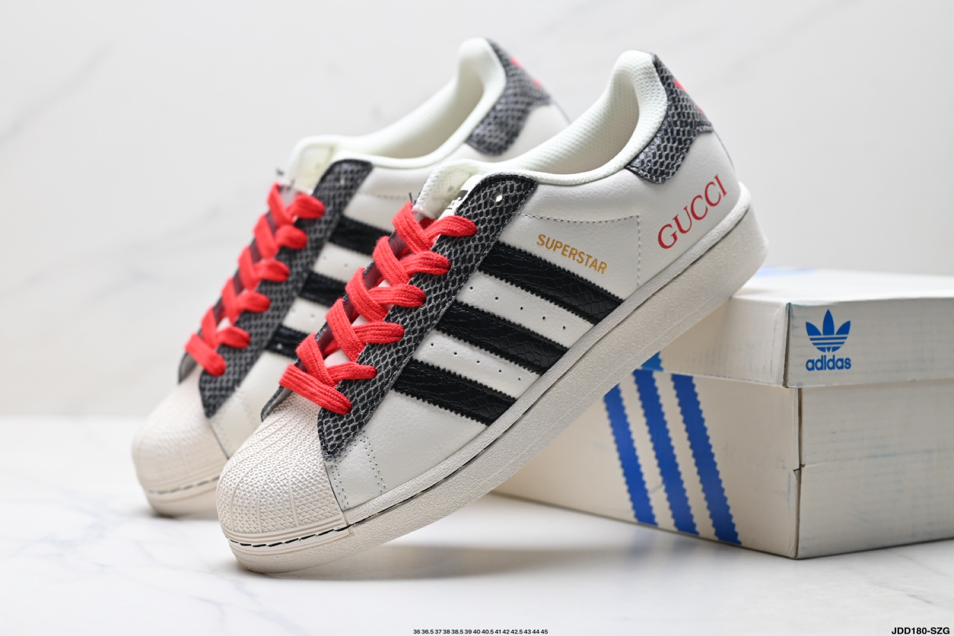 Adidas Originals Superstar 阿迪达斯 三叶草 贝壳头’DIY’系列低帮经典百搭休闲运动板鞋 XS0012