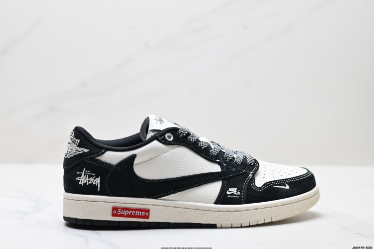 Nike Air Jordan 1 x Travis Scott Low 'DIY' Custom Sneakers 24 Nike Air Jordan 1 x Travis Scott Low ‘DIY’ Custom Sneakers