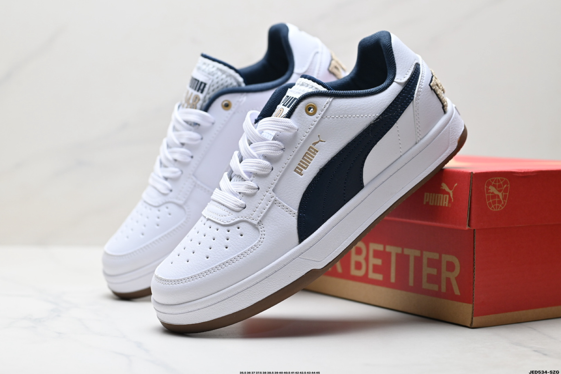 PUMA 彪马 Caven 2.0 复简 古约便轻低帮运休动板闲鞋 392290-02