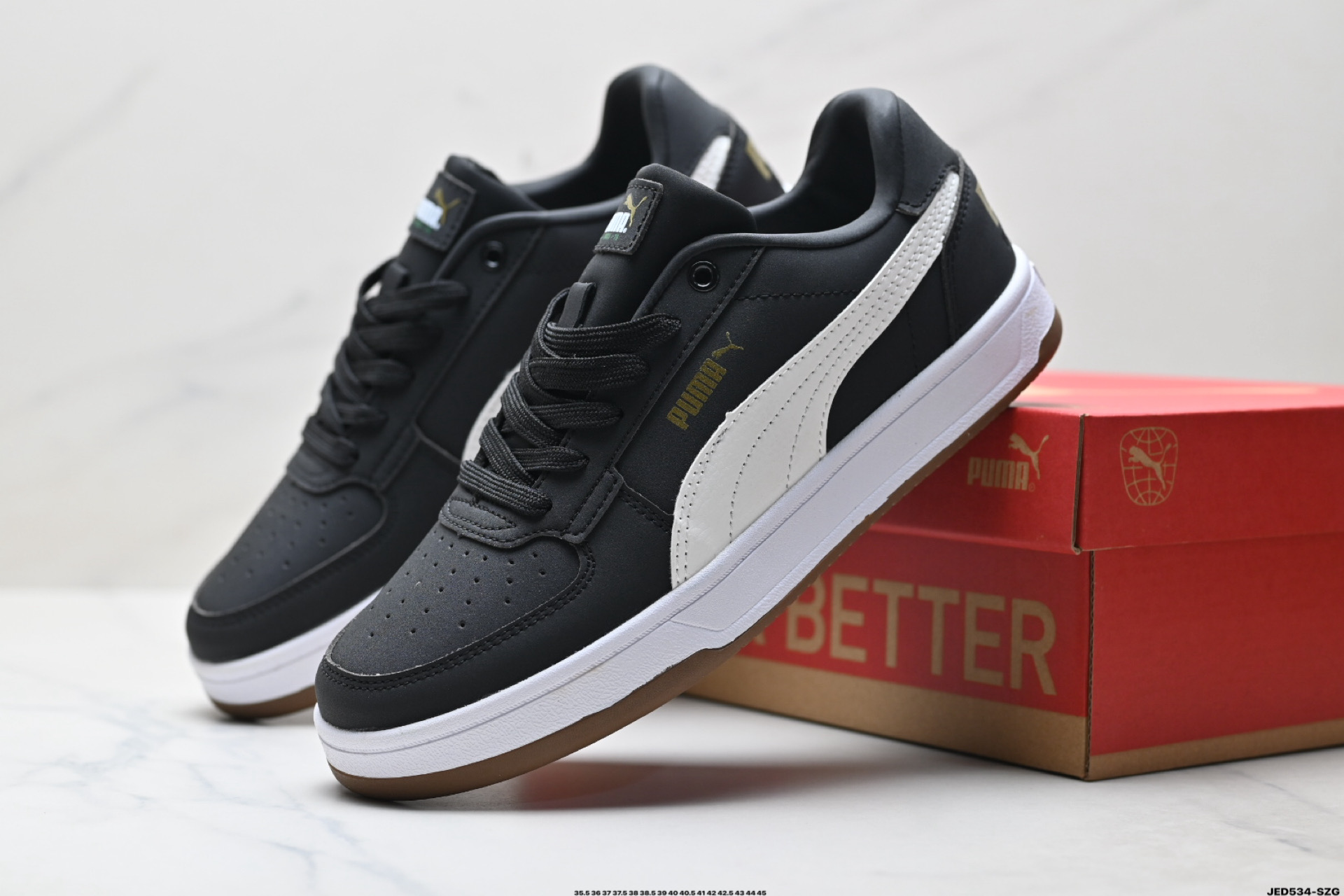 PUMA 彪马 Caven 2.0 复简 古约便轻低帮运休动板闲鞋 392290-02