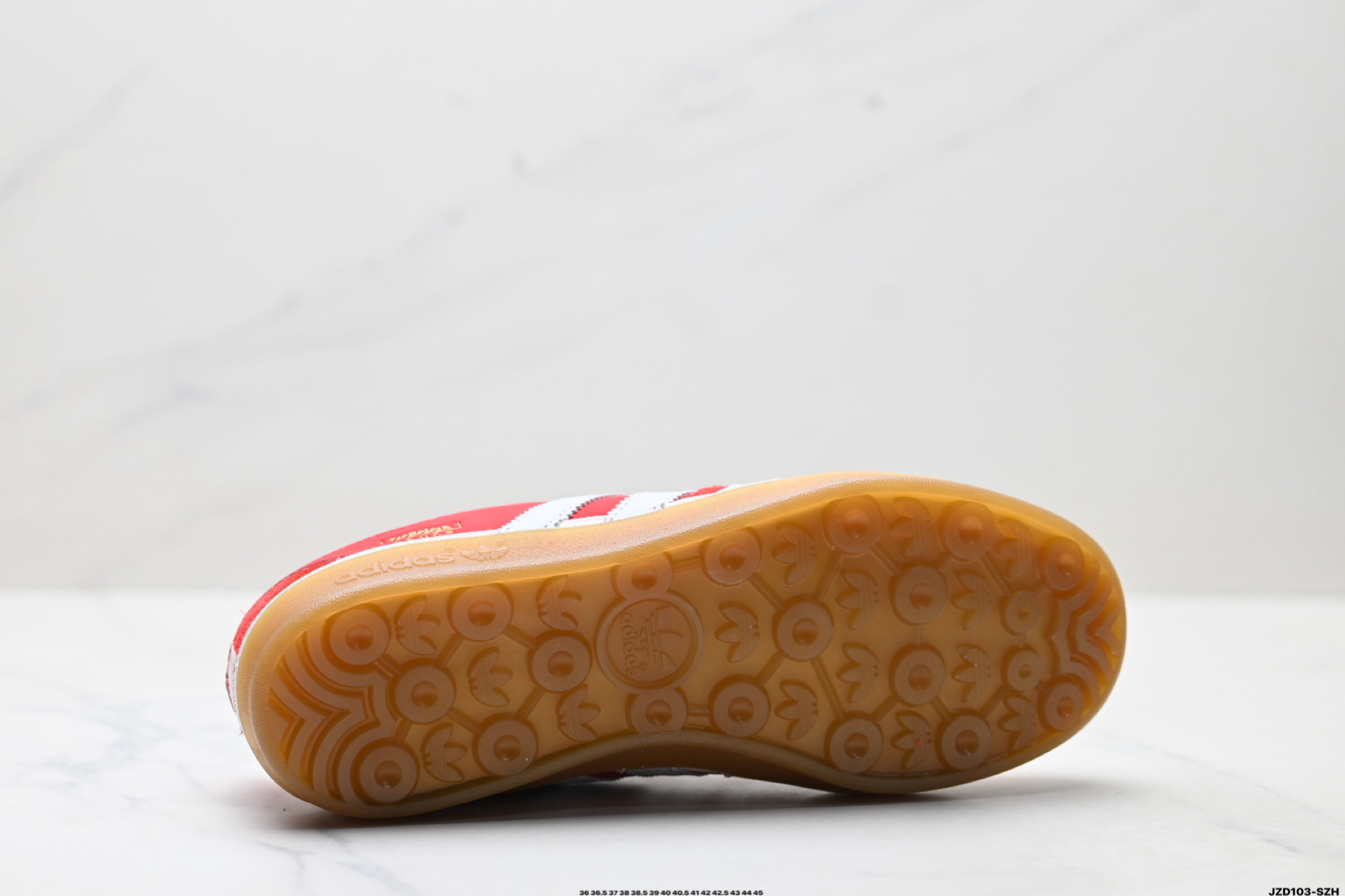 Bad Bunny x Adidas Originals Gazelle INdoor 三叶草休闲防滑耐磨低帮板鞋 JS5054