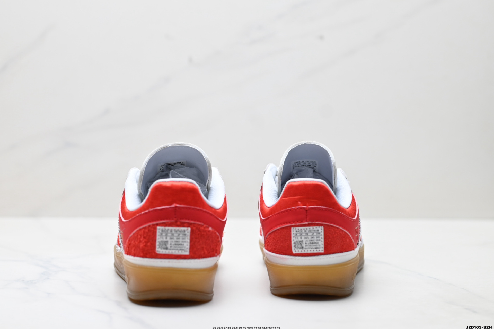 Bad Bunny x Adidas Originals Gazelle INdoor 三叶草休闲防滑耐磨低帮板鞋 JS5054