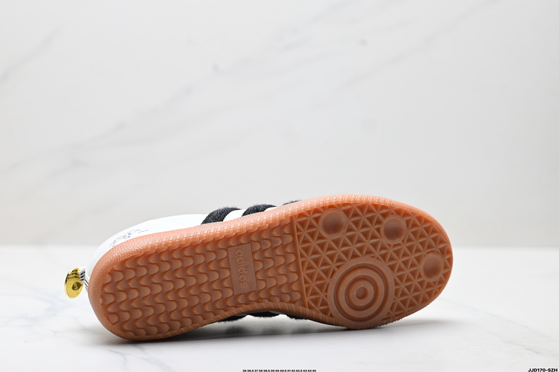 Adidas Originals Samba 桑巴舞系列阿迪达斯 三叶草 绅士德训足球风百搭低帮休闲运动板鞋 KJ5990