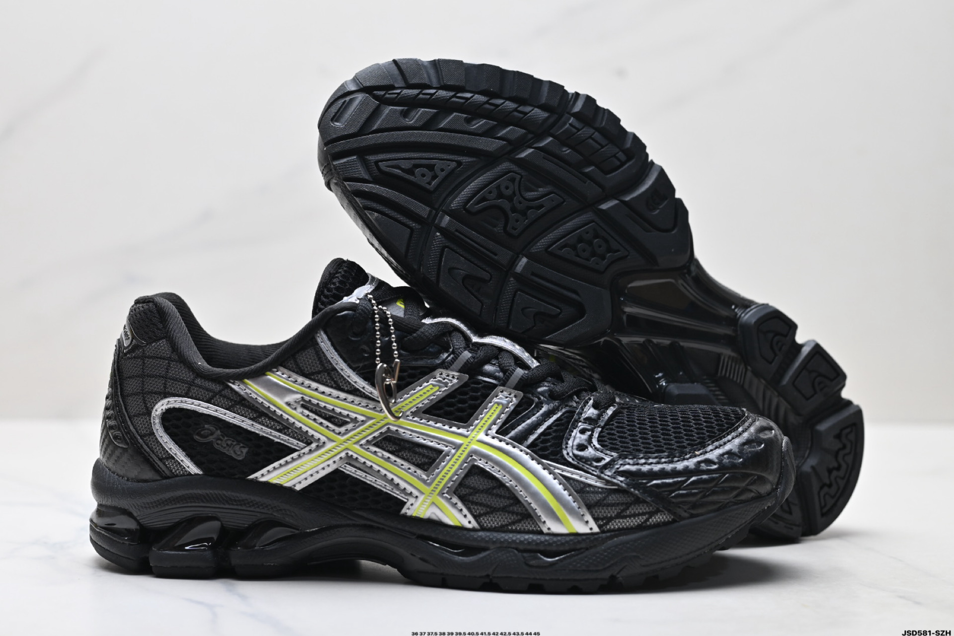 Asics GEL-Nimbus 10.1 亚瑟士 复古先锋 潮流 拼接耐磨 低帮休闲跑步鞋 1203A844-001