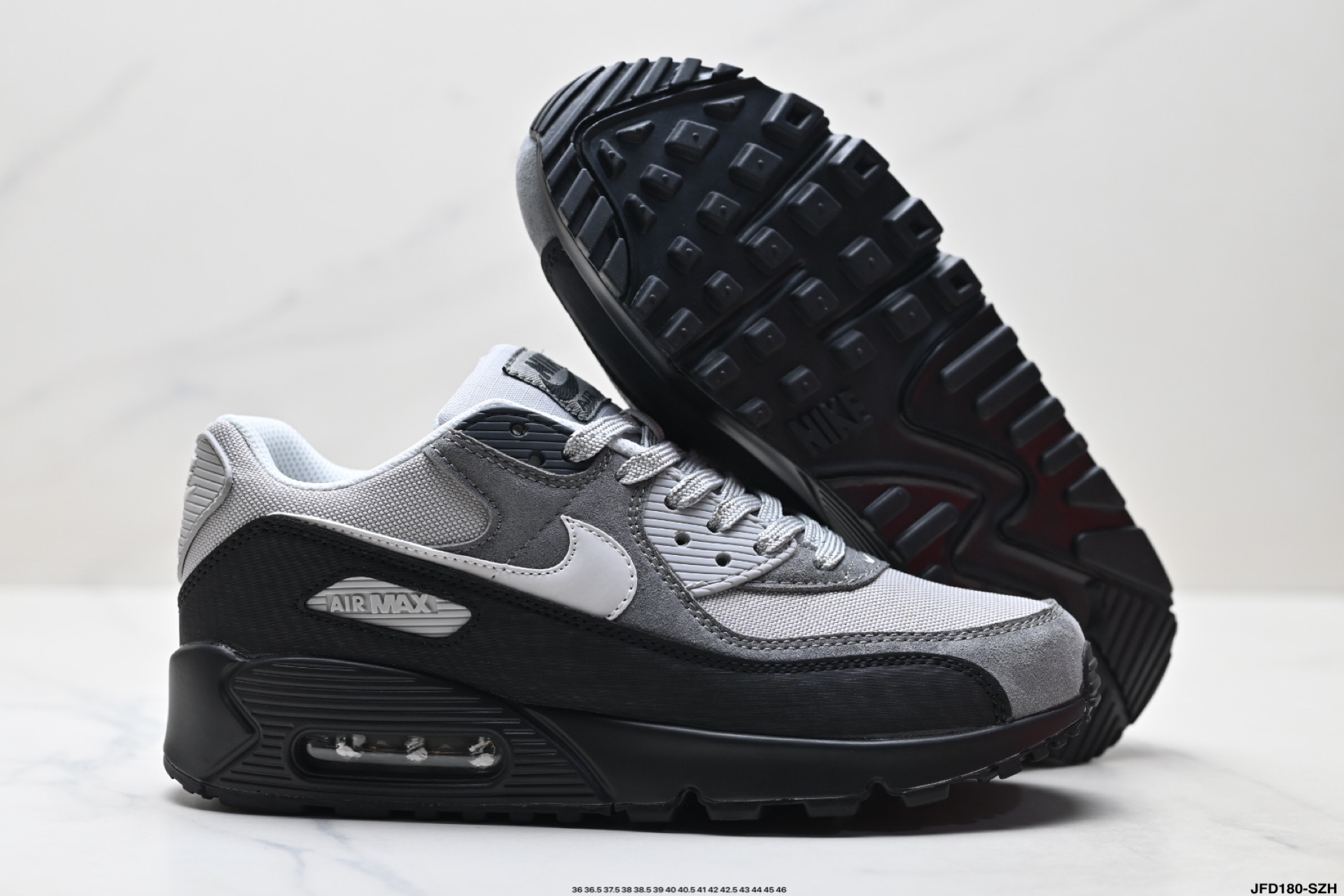 Nike Air Max 90 初代复古气垫百搭休闲运动慢跑鞋复古小气垫史上第一双可视气垫跑鞋 HQ3817-001