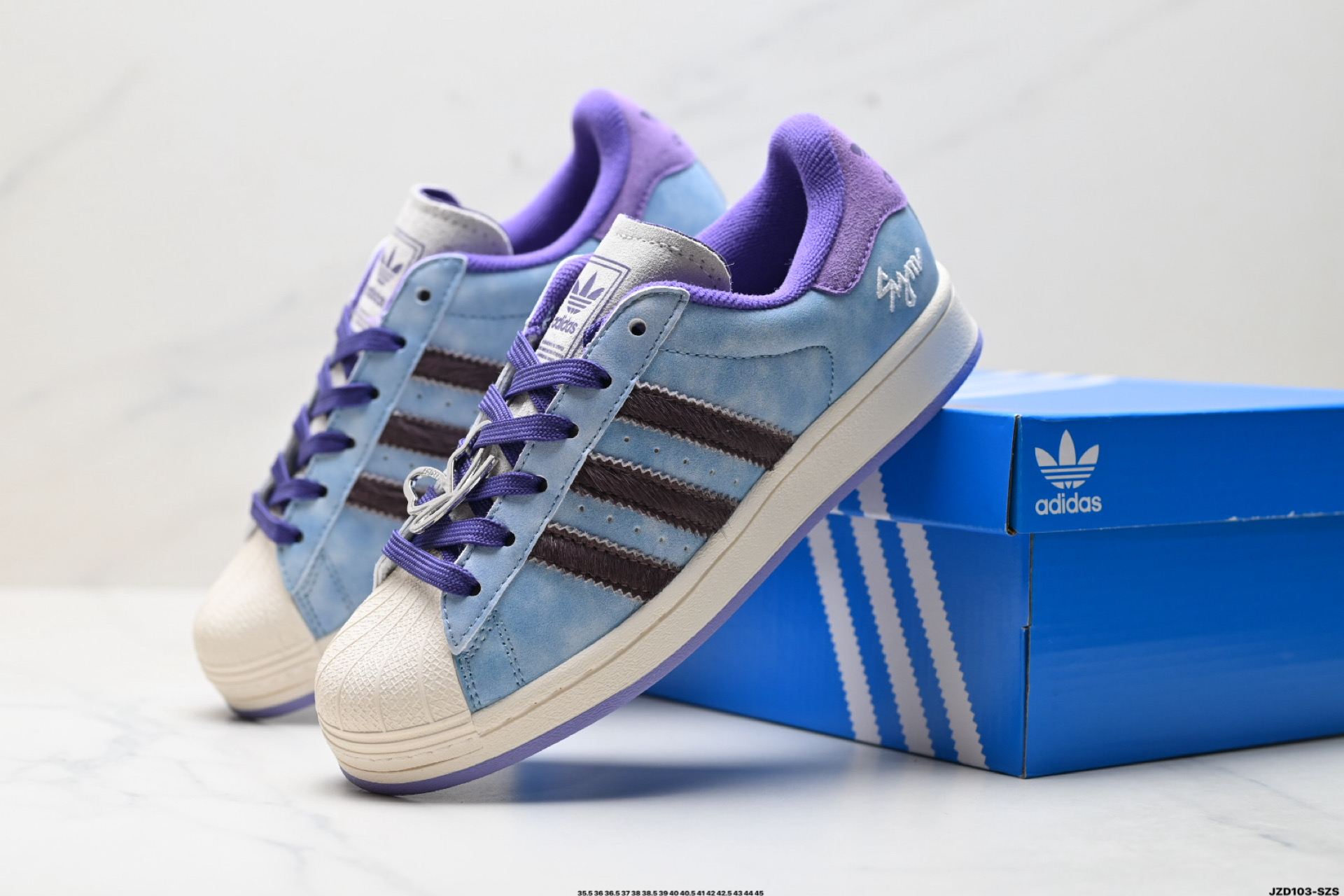 Adidas Originals Superstar贝壳头系列 阿迪达斯 低帮经典百搭休闲运动板鞋 KI3533