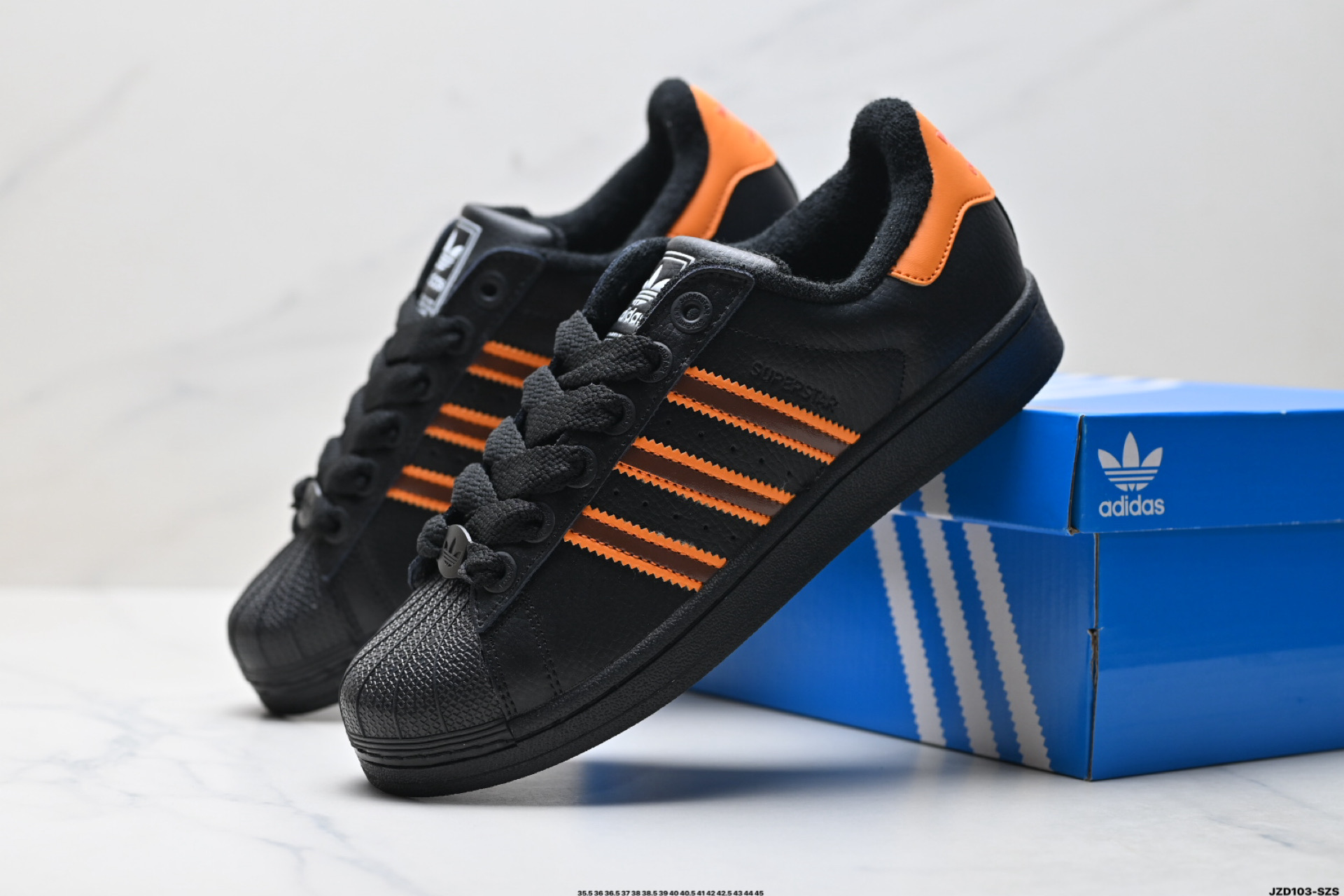 Adidas Originals Superstar贝壳头系列 阿迪达斯 低帮经典百搭休闲运动板鞋 JQ6469