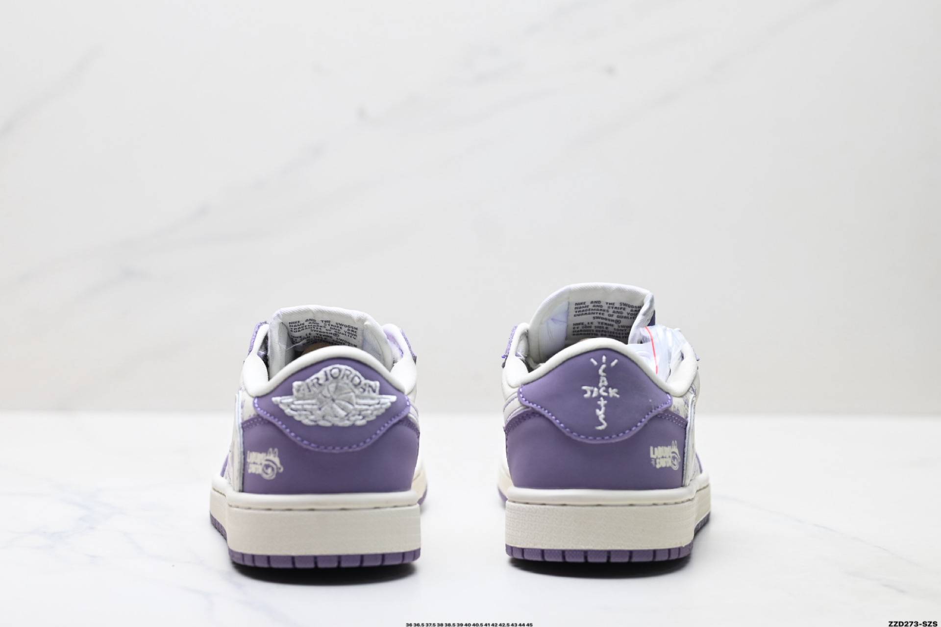 Nike Air Jordan 1 x Travis Scott AJ1倒勾 乔一倒钩 ‘DIY’定制 耐克 低帮文化篮球鞋 LD2028-058