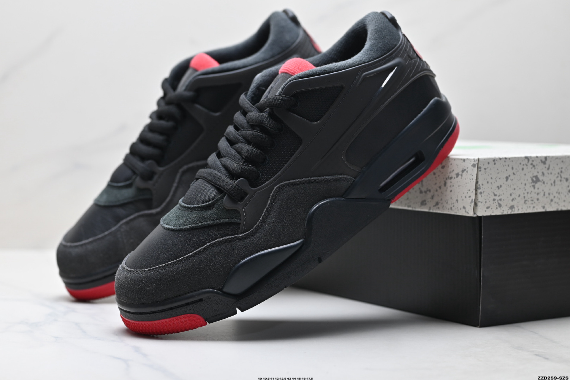 Nike Air Jordan 4 RM 防滑 低帮 复古篮球鞋 橡胶耐磨防滑大底 FQ7939-060