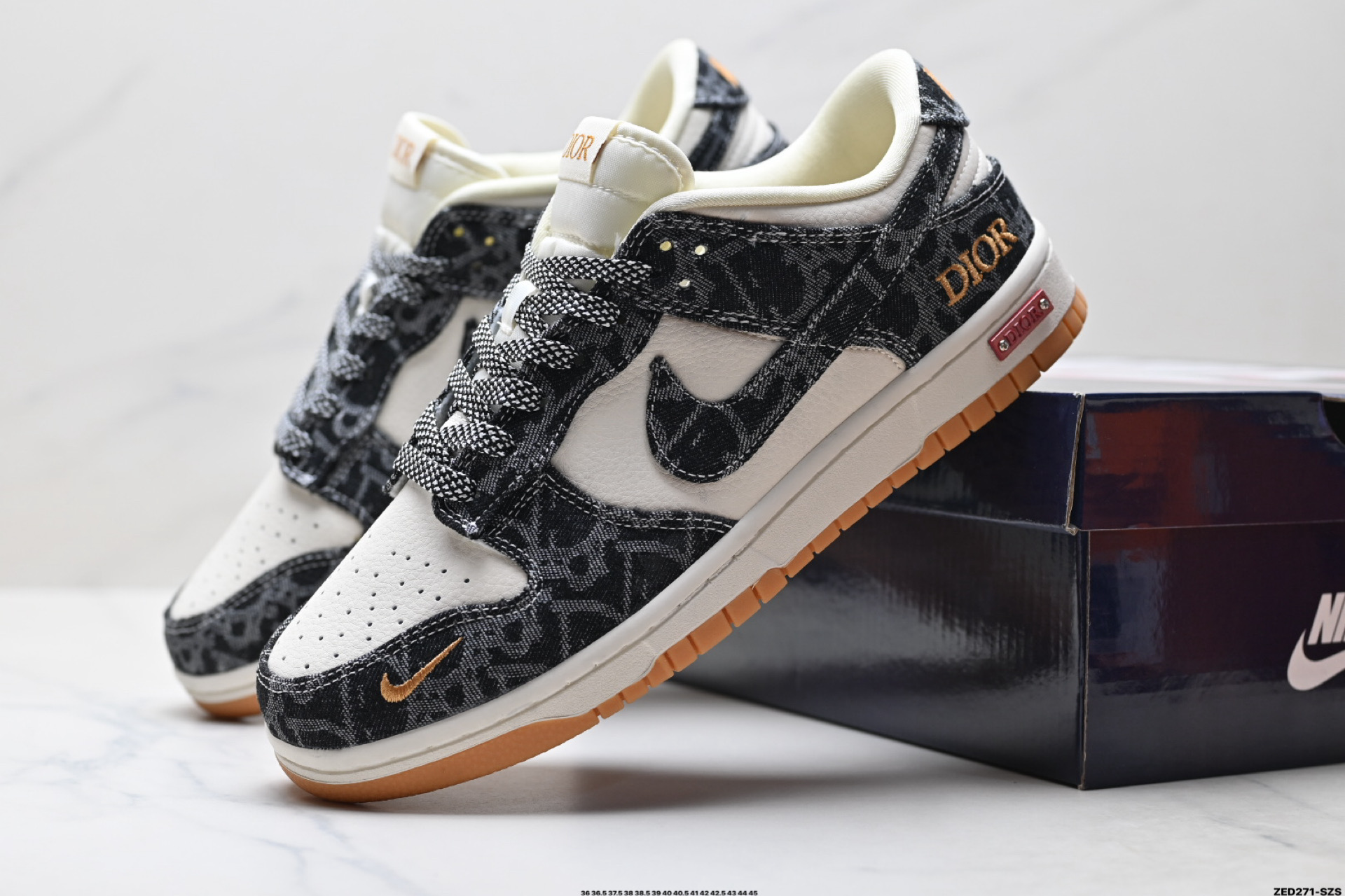 Nike Dunk Low Retro ‘DIY高端定制’耐克 低帮休闲运动板鞋 SD6688-001