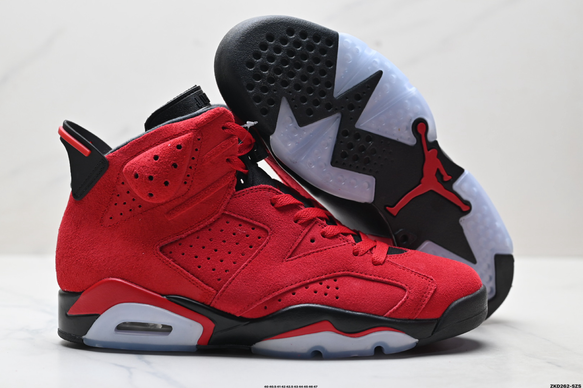 Nike Air Jordan 6 耐克 防滑 高帮 AJ6代复古篮球鞋 CT8529-600