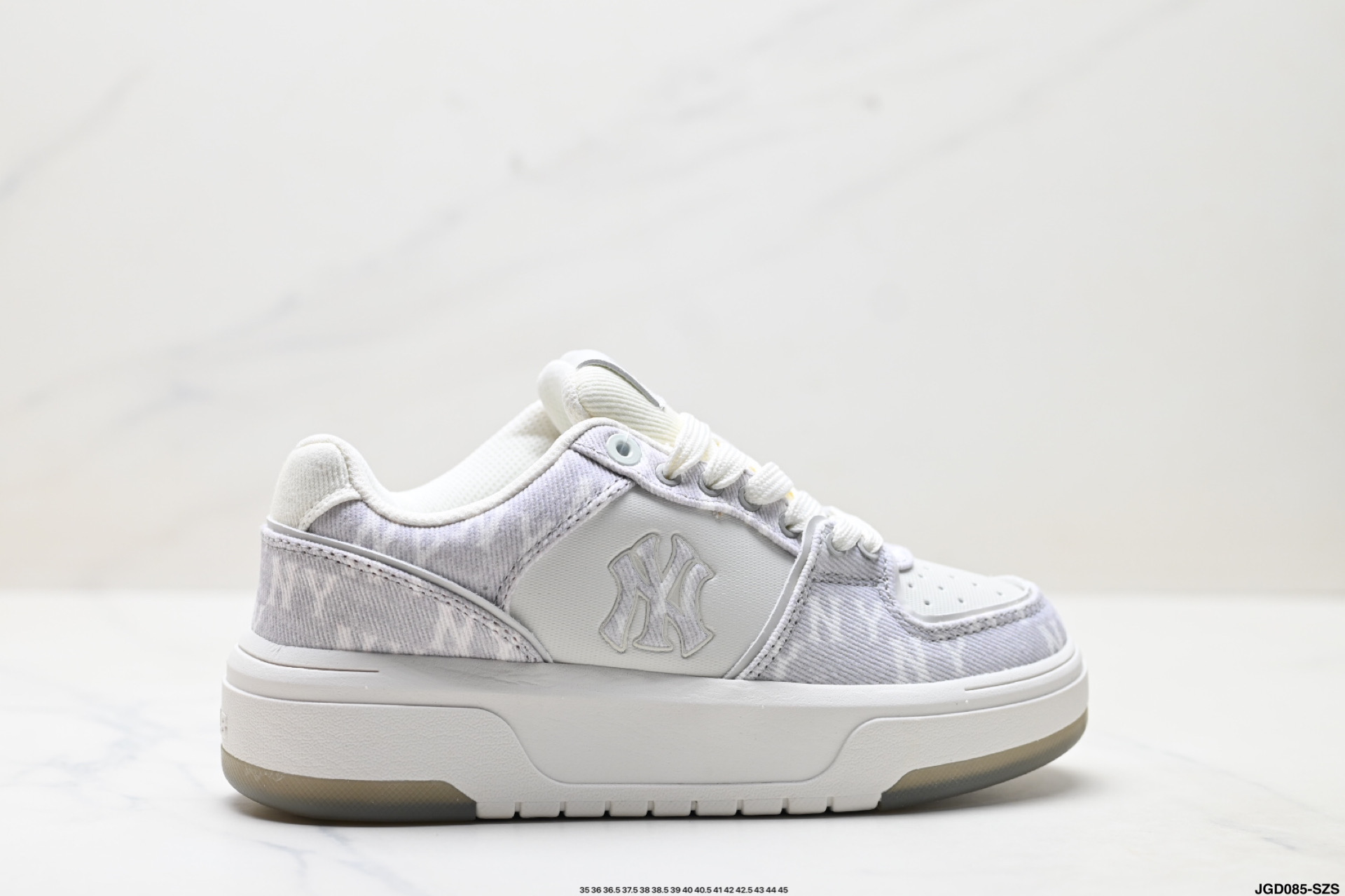 MLB Chunky Liner Denim: Zapatillas Casuales con Plataforma y Logo NY 8 i1756310972566 9320 0 0