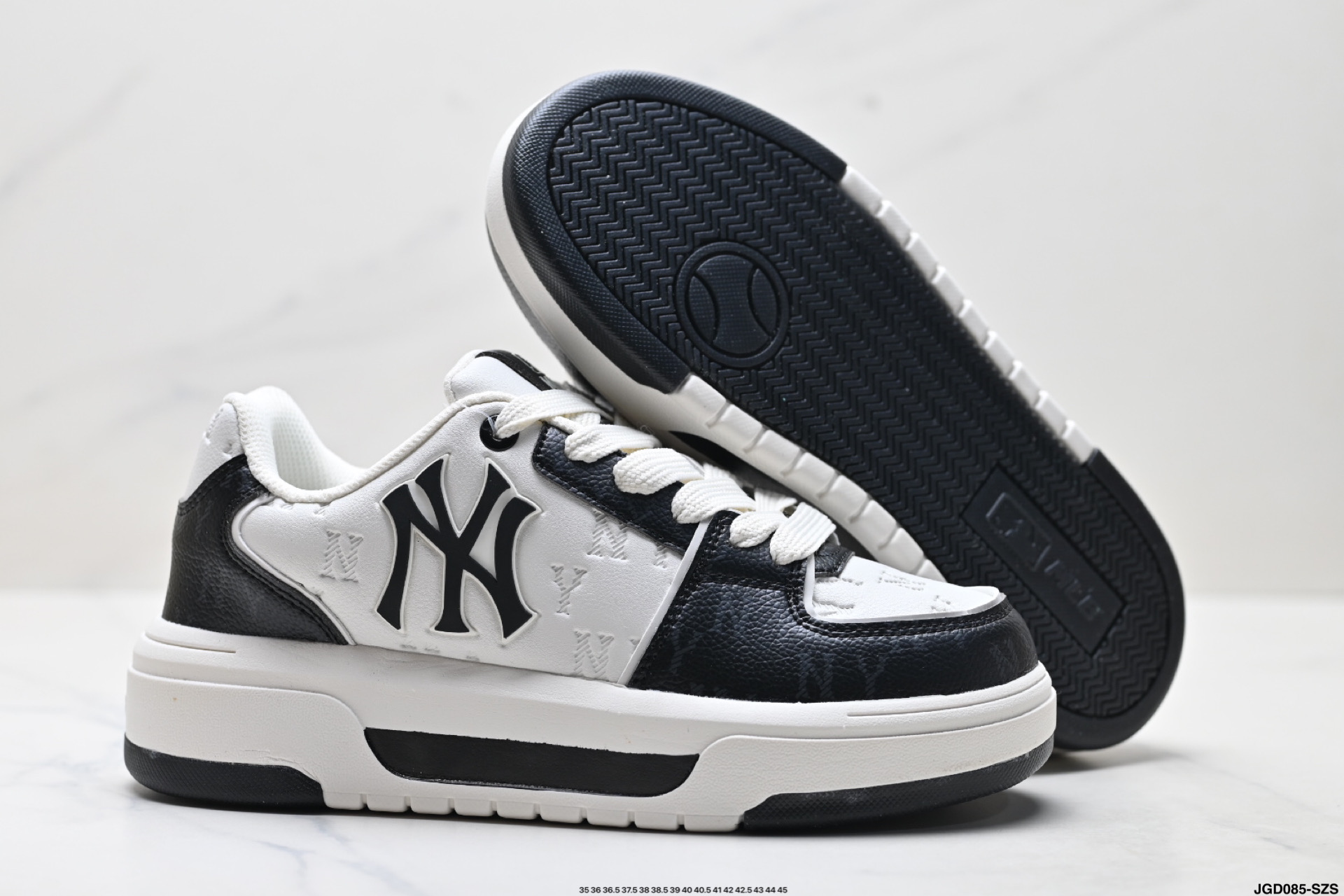 MLB Chunky Liner Denim: Zapatillas Casuales con Plataforma y Logo NY 4 i1756311022990 4176 0 4