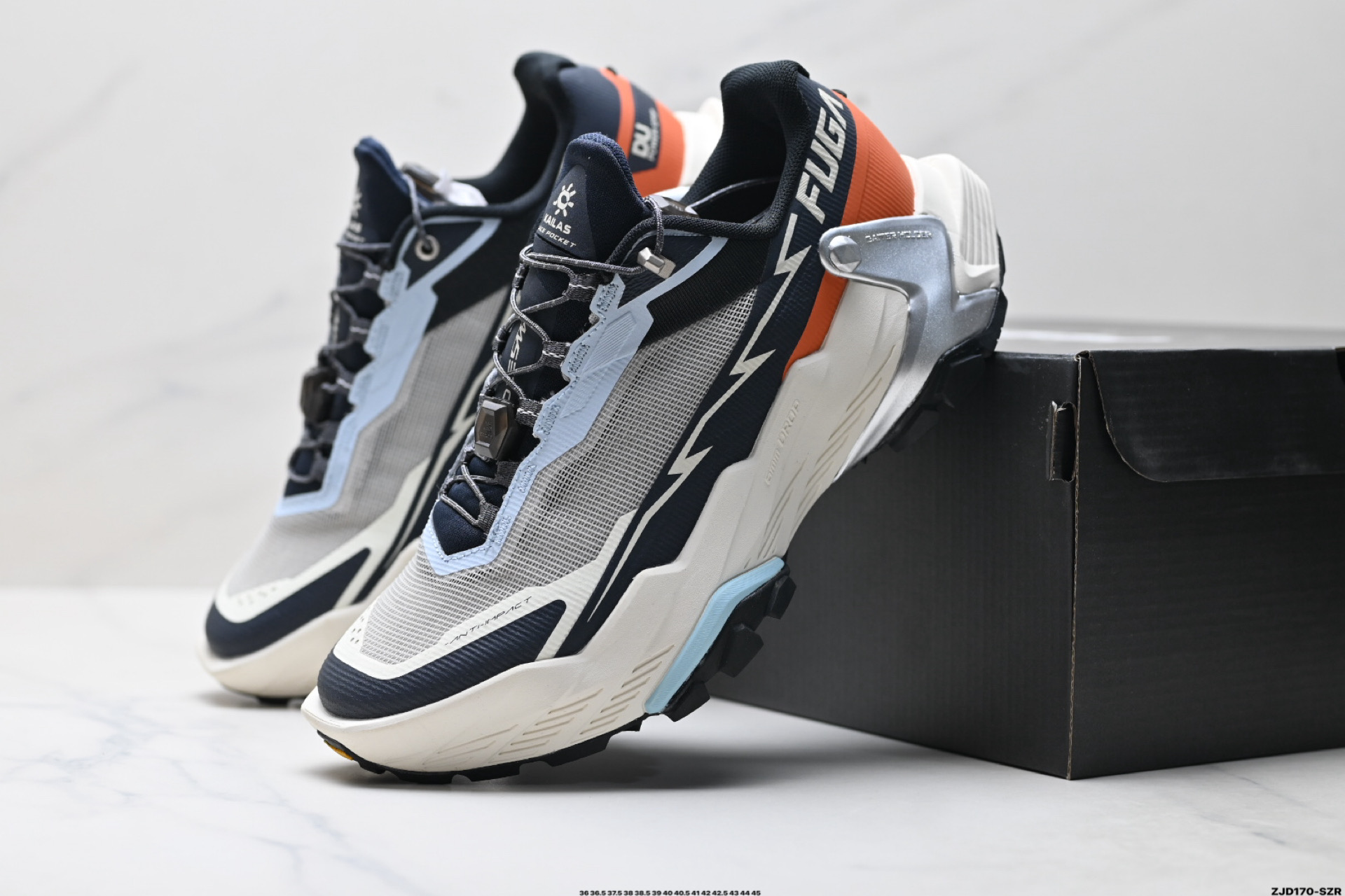 凯乐石 KAILAS FUGA DU 2 BOA 大坡王二代 轻越野徒步网布TPU减震防滑透气支撑回弹 低帮 KS2513107