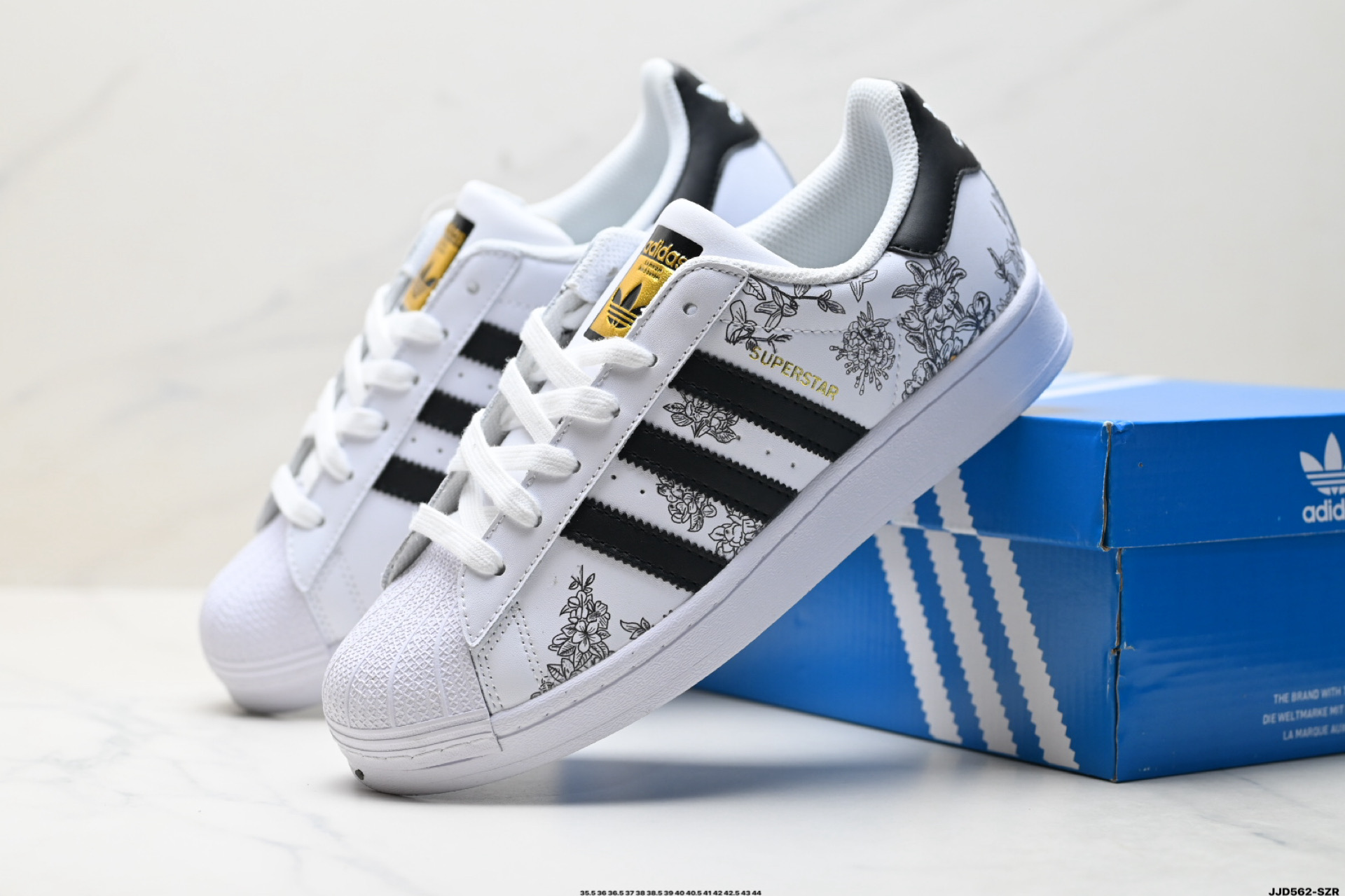 Adidas Originals Superstar贝壳头系列 阿迪达斯 低帮经典百搭休闲运动板鞋 EG4958