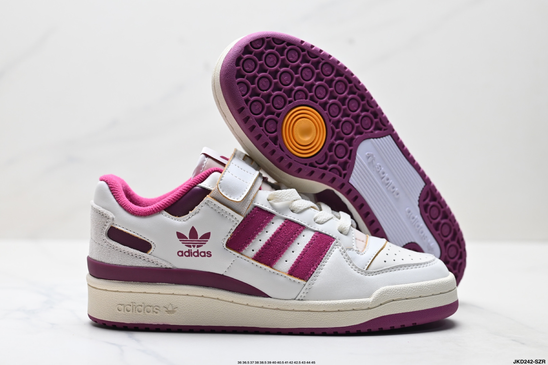 阿迪达斯 Adidas Forum 84 Low OG “Bright Blue” 低帮百搭潮流休闲运动板鞋 GV9114