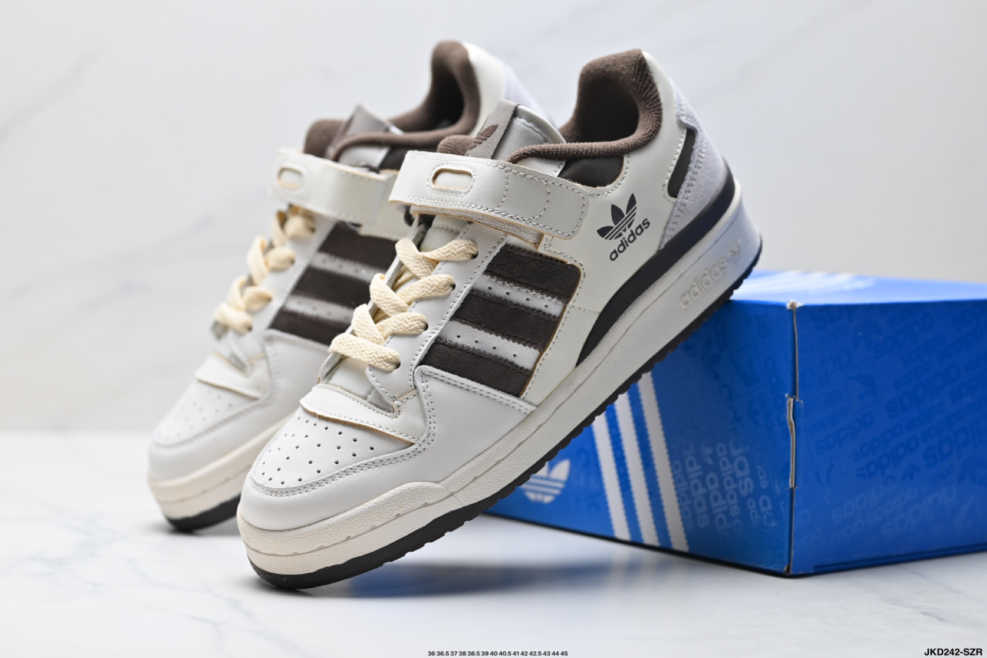 阿迪达斯 Adidas Forum 84 Low OG “Bright Blue” 低帮百搭潮流休闲运动板鞋 GV9114