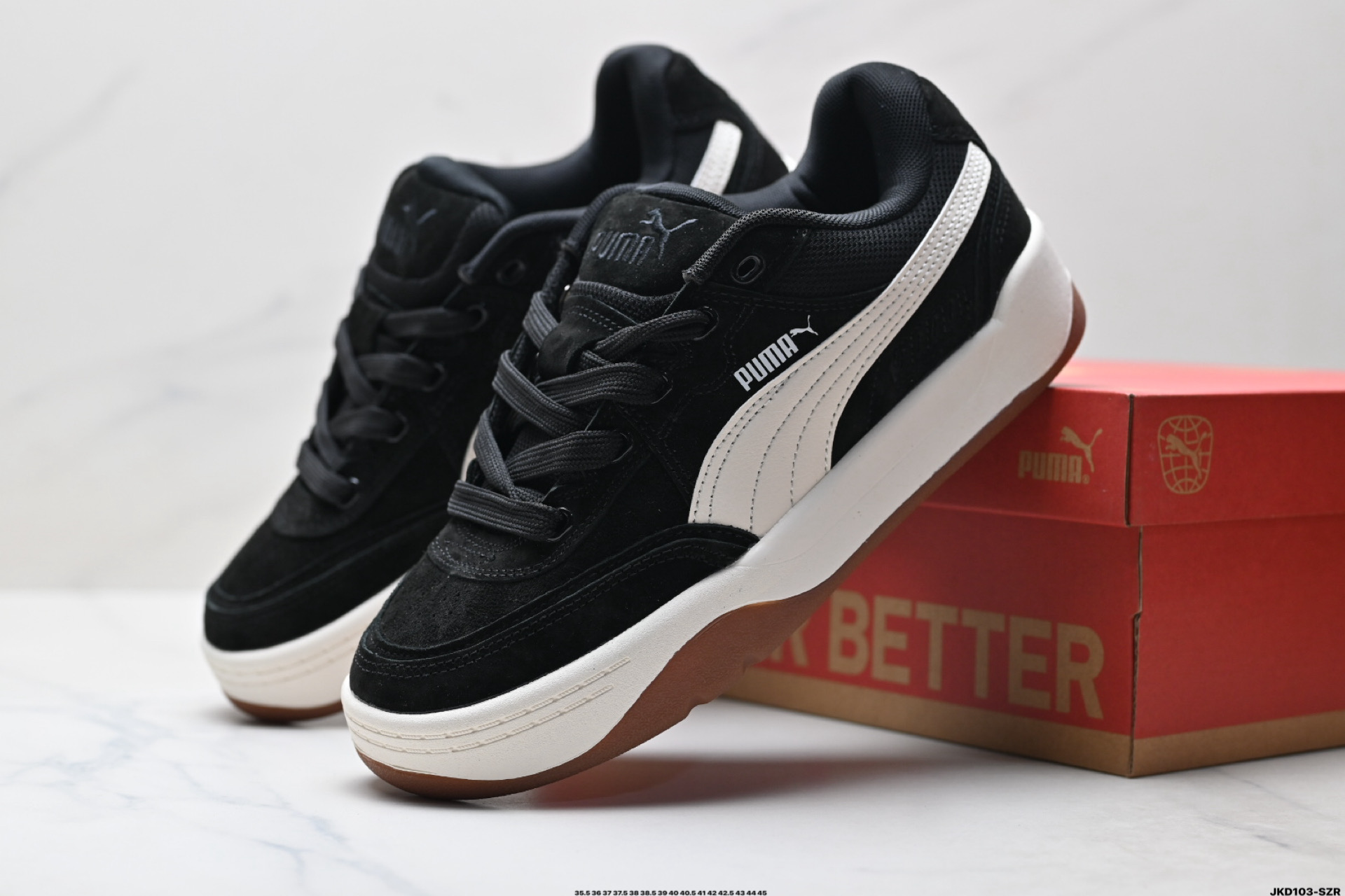 PUMA彪马Slipstream Lo Laces 男女情侣经典撞色板鞋休闲潮流时尚板鞋 400497-01