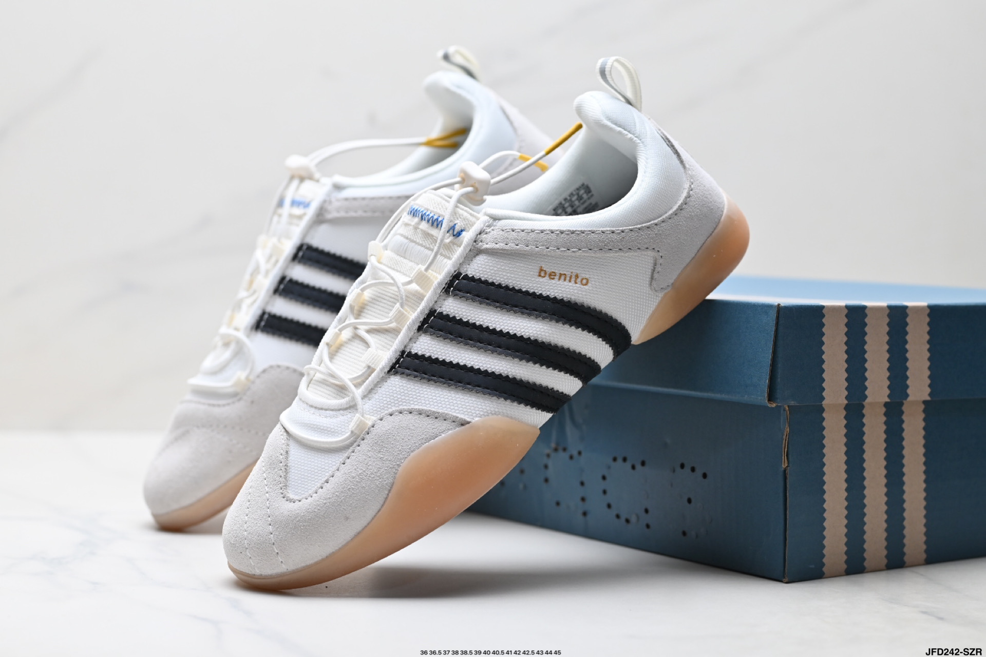 Bad Bunny x Adidas Ballerina 阿迪达斯 舒适百搭 防滑耐磨 低帮生活休闲鞋 JQ9229