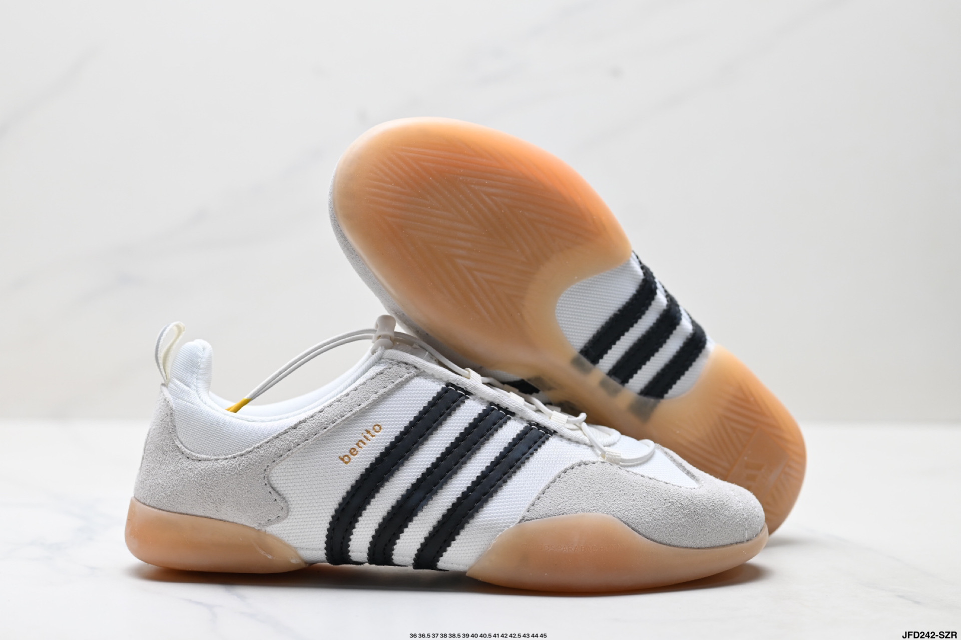 Bad Bunny x Adidas Ballerina 阿迪达斯 舒适百搭 防滑耐磨 低帮生活休闲鞋 JQ9229