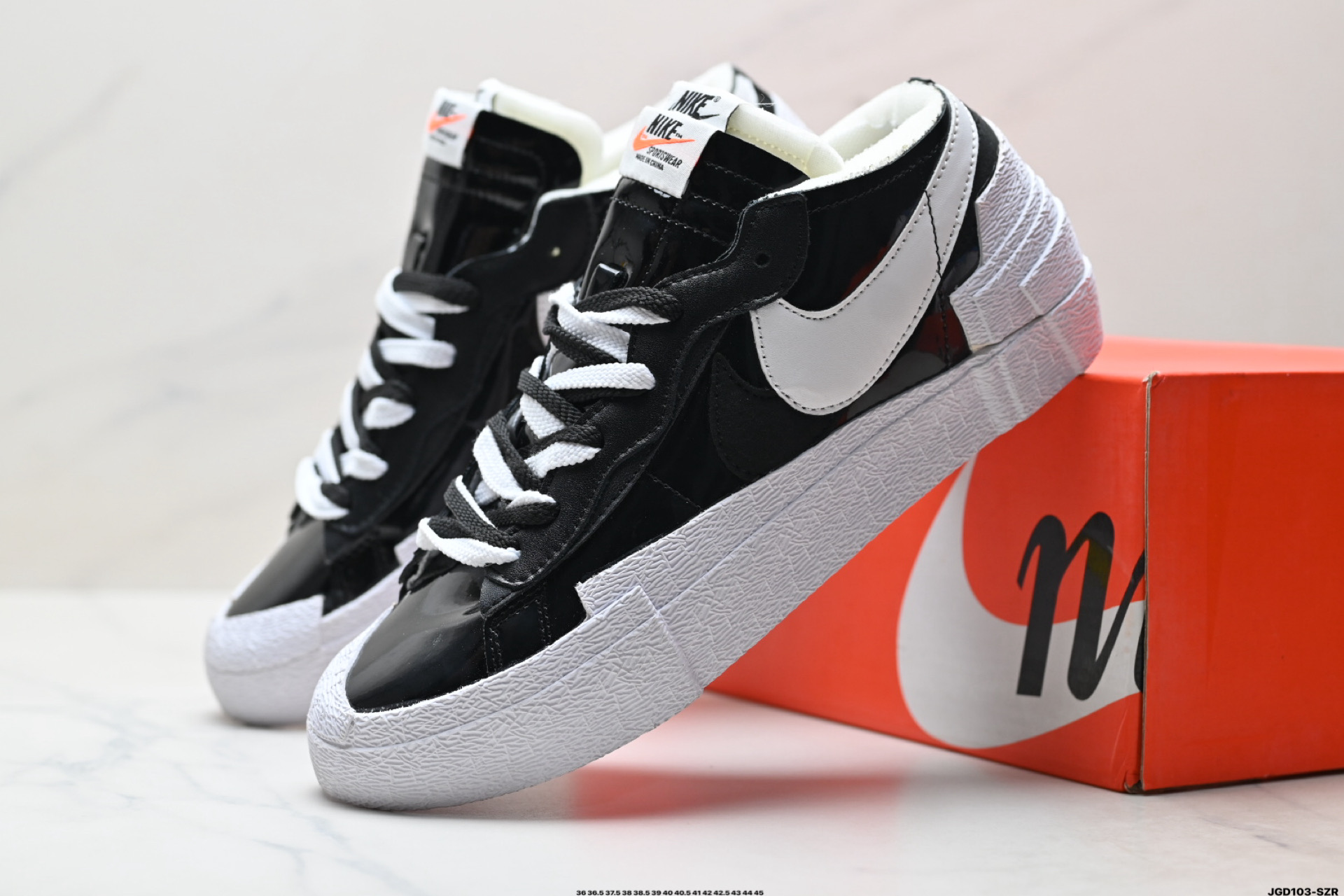 Sacai x Nike Blazer Mid 经典百搭中帮开拓者休闲运动板鞋 DD1877-100