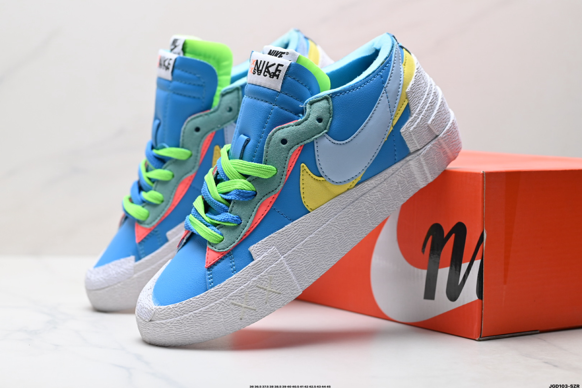 Sacai x Nike Blazer Mid 经典百搭中帮开拓者休闲运动板鞋 DD1877-100
