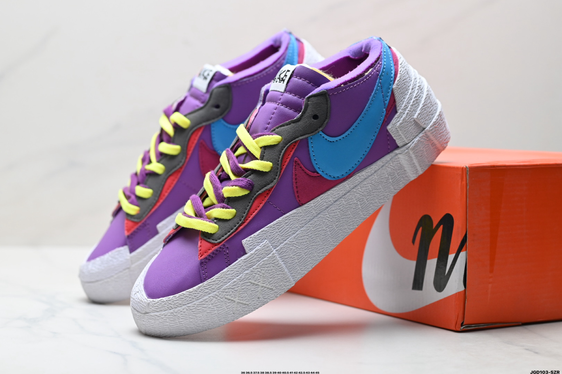 Sacai x Nike Blazer Mid 经典百搭中帮开拓者休闲运动板鞋 DD1877-100