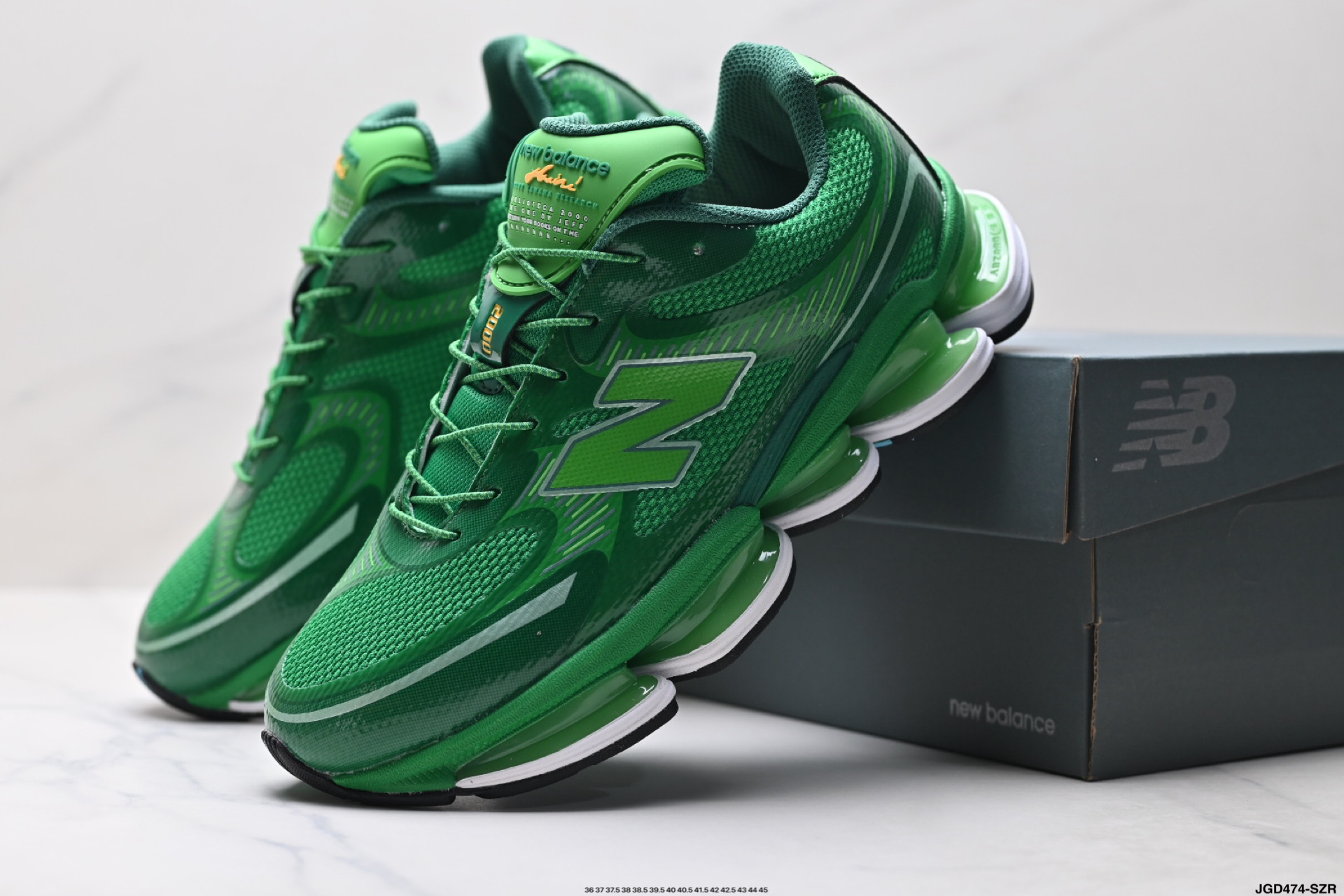 New Balance 新百伦 M2000系列 时尚百搭 织物人造革猪皮减震防滑耐磨低帮跑步鞋 U2000WGJ