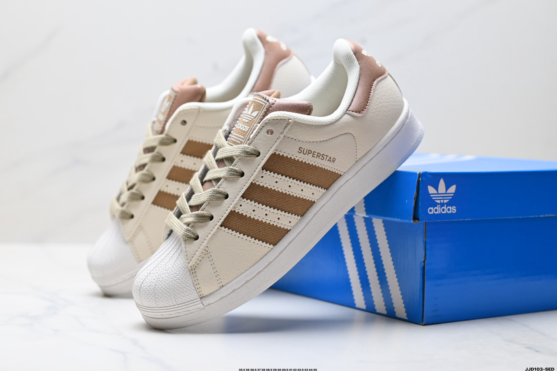 Adidas Originals Superstar贝壳头系列 阿迪达斯 低帮经典百搭休闲运动板鞋 JR6988