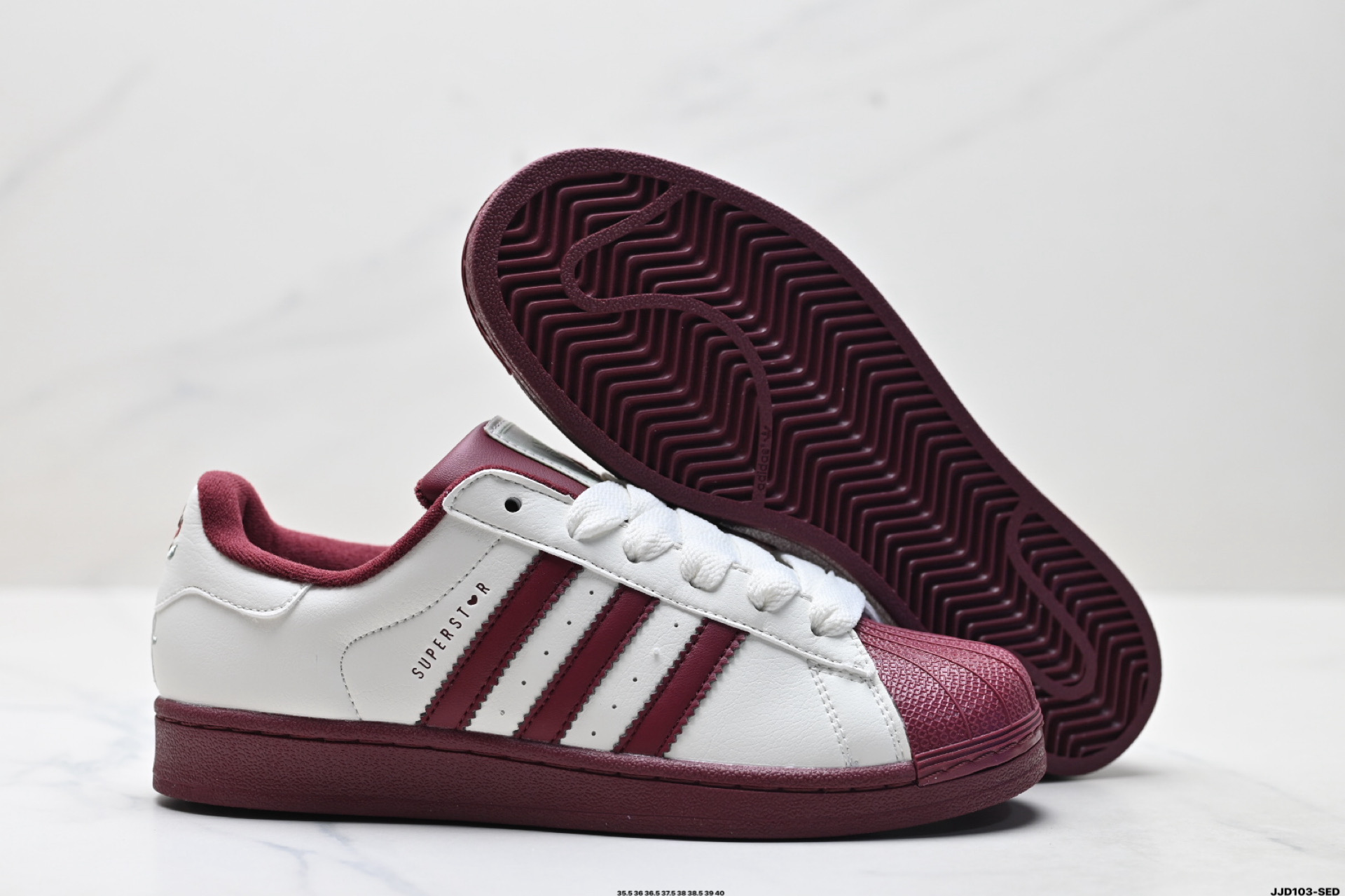 Adidas Originals Superstar贝壳头系列 阿迪达斯 低帮经典百搭休闲运动板鞋 JR6988