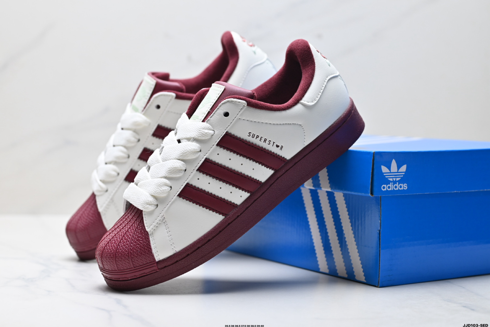 Adidas Originals Superstar贝壳头系列 阿迪达斯 低帮经典百搭休闲运动板鞋 JR6988