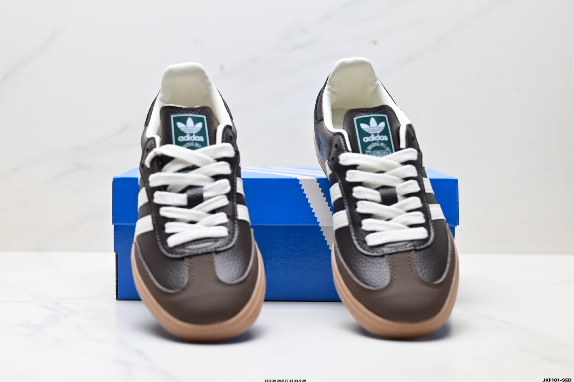 Adidas Originals Samba OG 阿迪达斯三叶草 桑巴舞系列绅士德训足球风百搭低帮休闲运动板鞋 JR0891