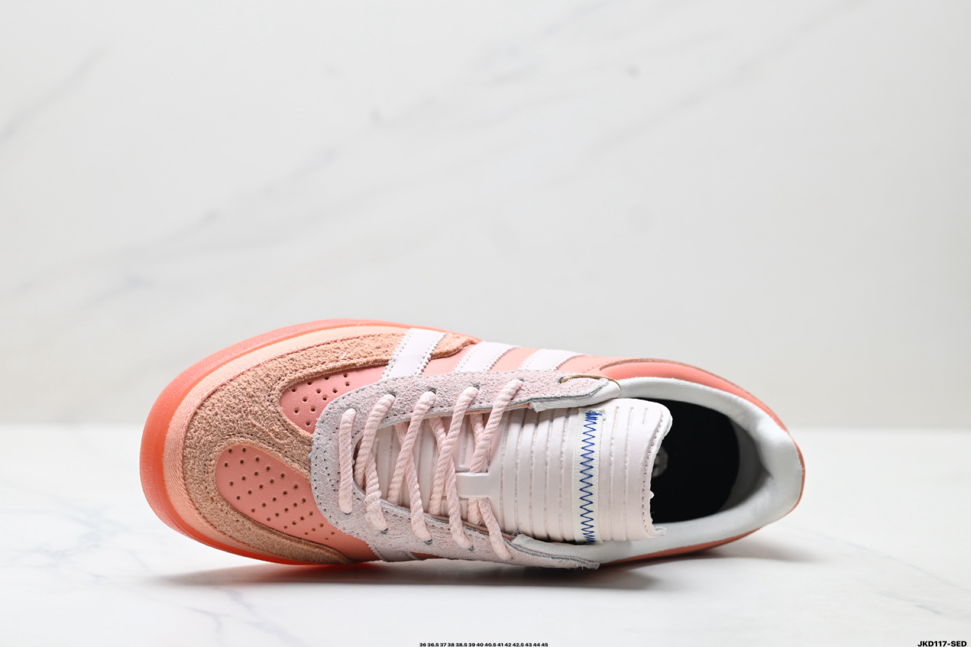 Bad Bunny x Adidas Originals Gazelle INdoor 三叶草休闲防滑耐磨低帮板鞋 JS5052