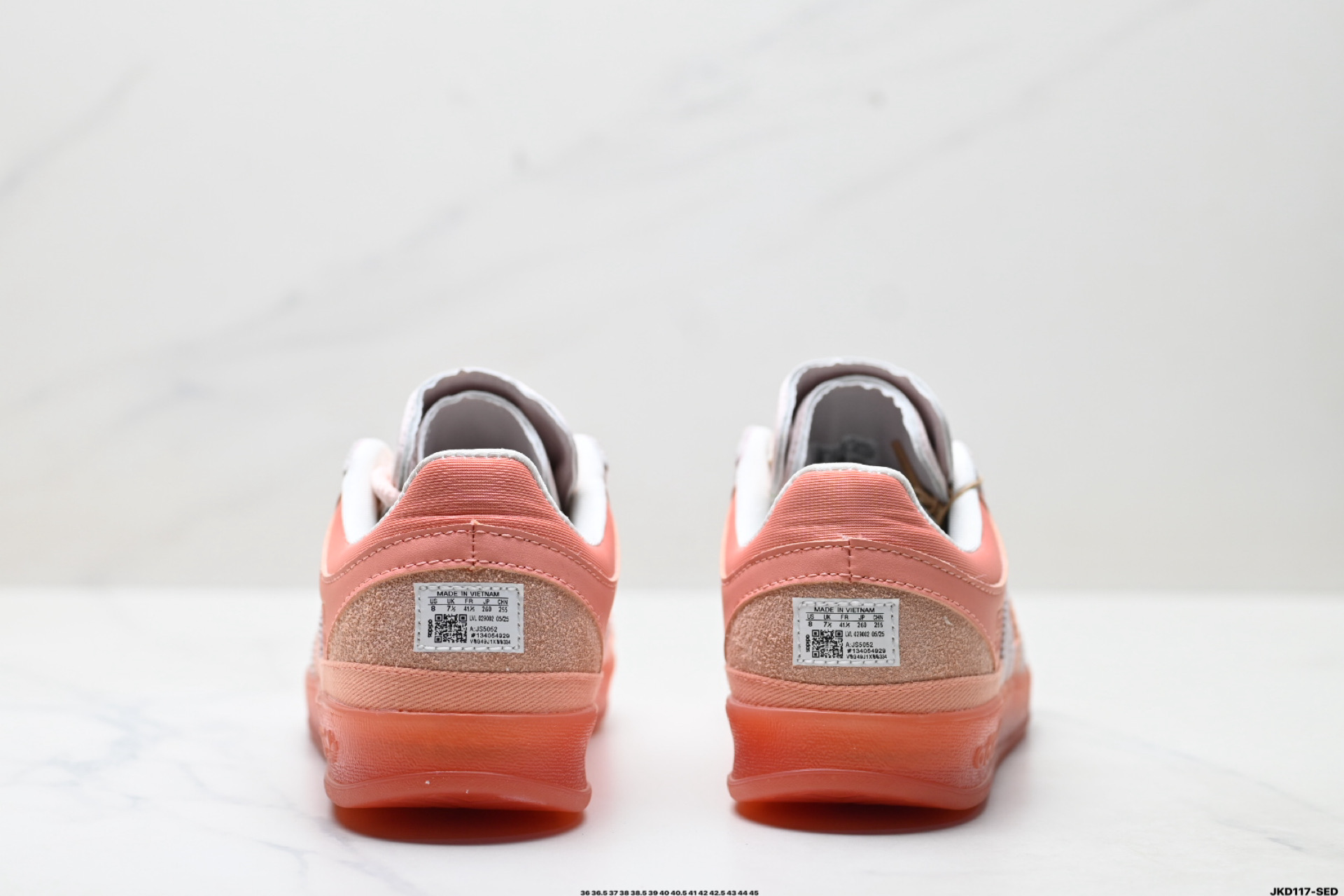 Bad Bunny x Adidas Originals Gazelle INdoor 三叶草休闲防滑耐磨低帮板鞋 JS5052