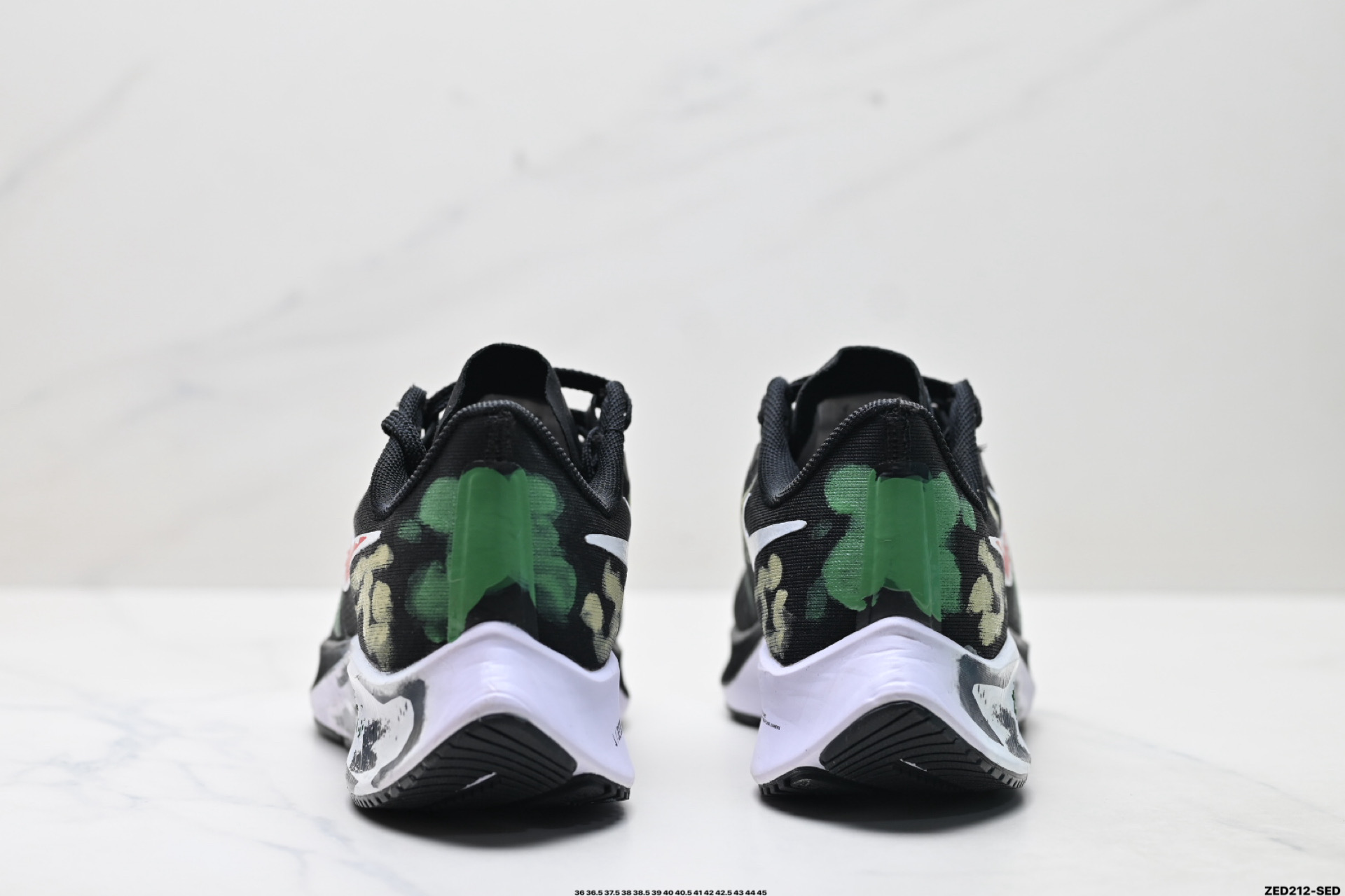 Nike Air Zoom Pegasus 45 ’DIY定制’系列耐克 超级飞马涡轮增压马拉松休闲运动慢跑鞋 BQ9647-220