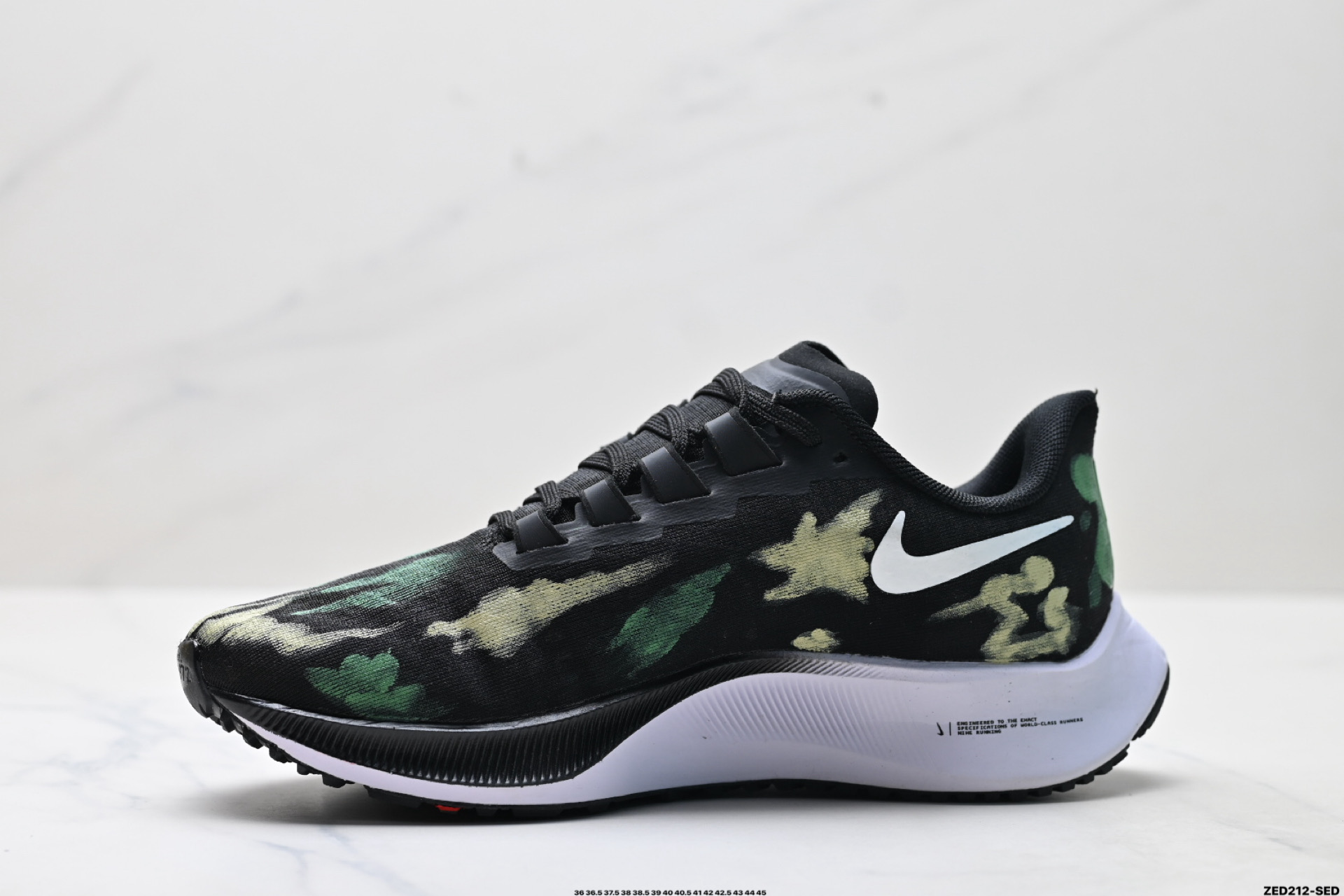 Nike Air Zoom Pegasus 45 ’DIY定制’系列耐克 超级飞马涡轮增压马拉松休闲运动慢跑鞋 BQ9647-220